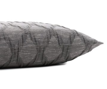 Wohndecke GÖZZE Kissenhülle CALIDO anthrazit (LB 50x50 cm) LB 50x50 cm grau, Gözze