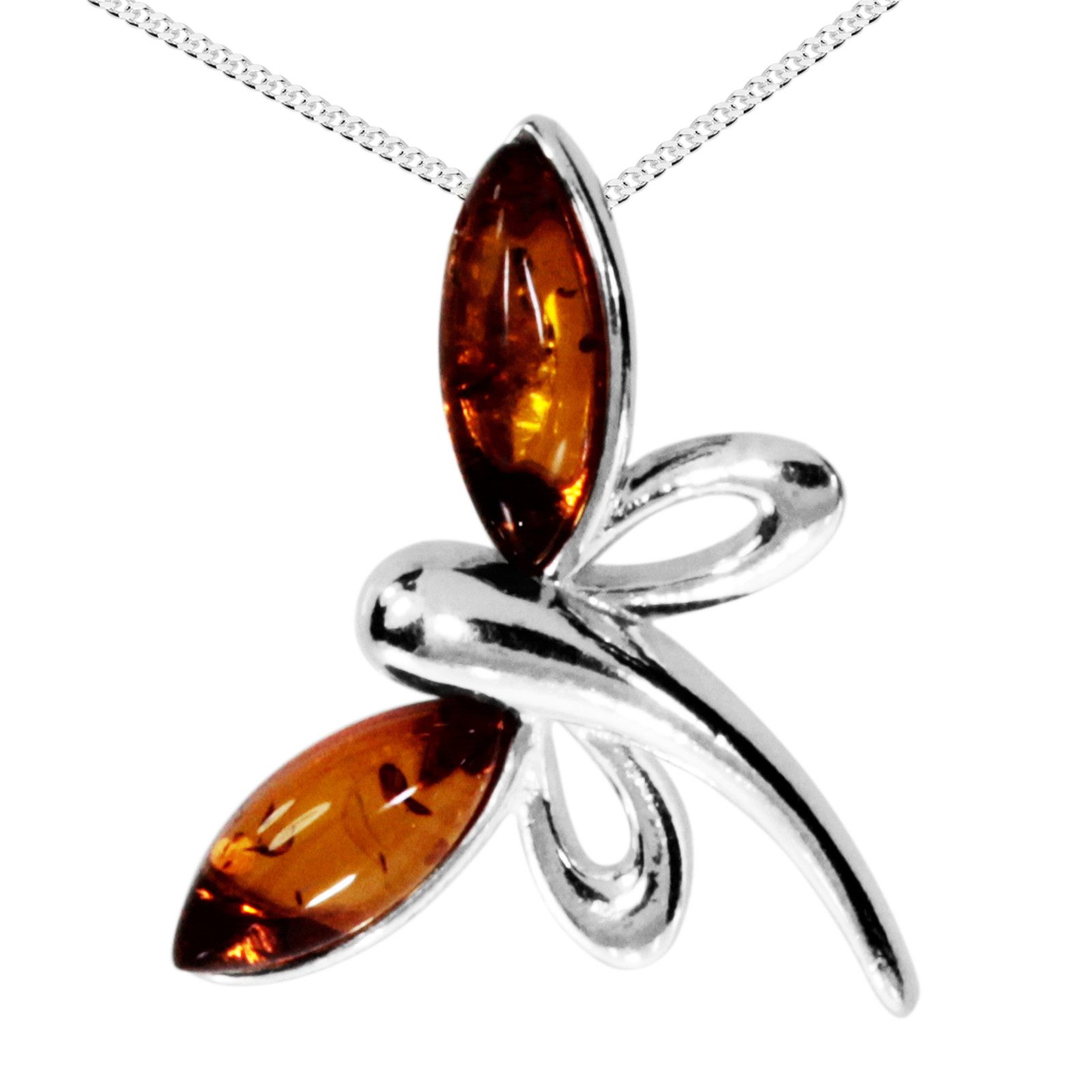 OSTSEE-SCHMUCK Kette mit Anhänger Ostsee-Schmuck Kette mit Anhänger Gleiter günstig online kaufen