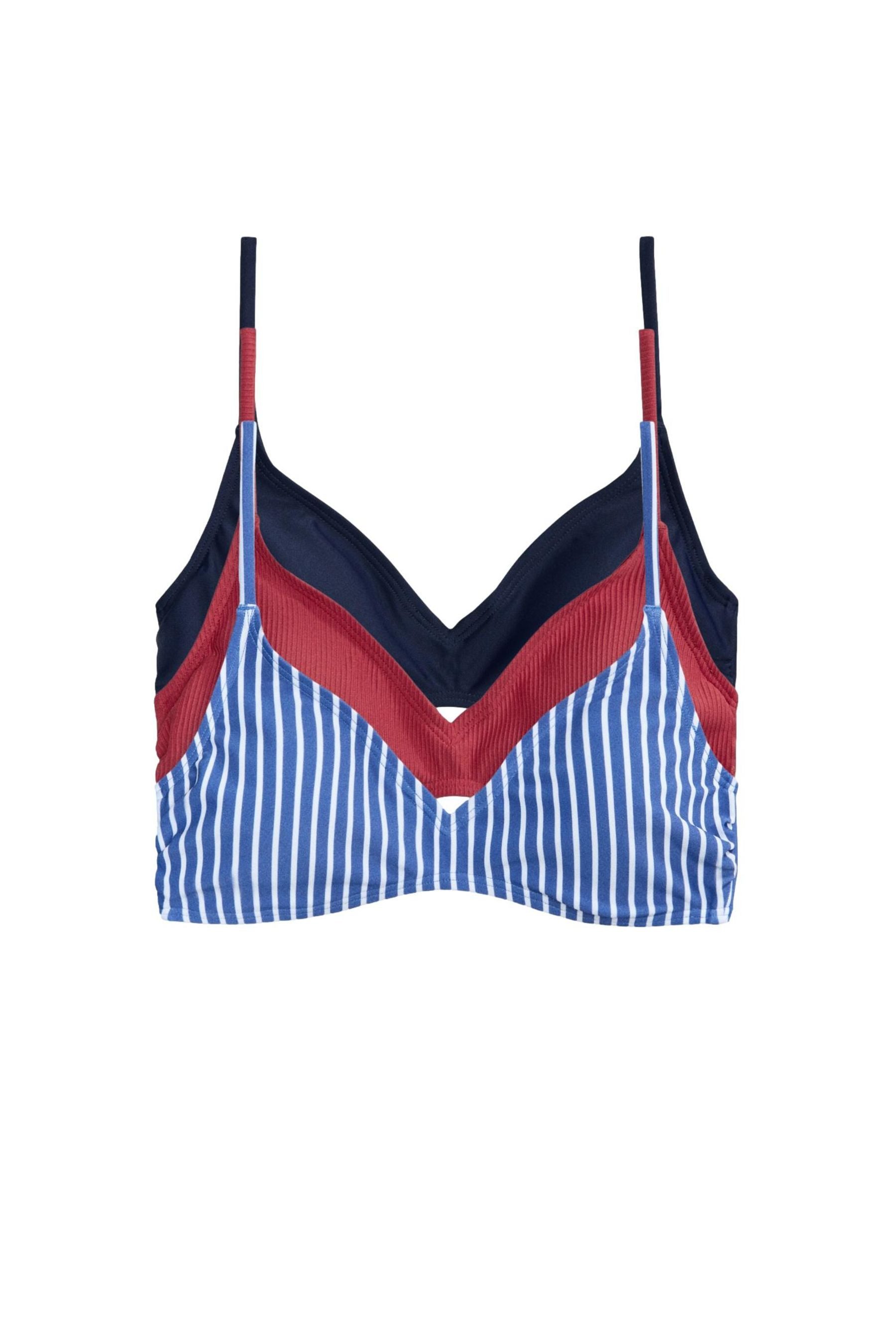 The Set Triangel-Bikini-Top The Set Bikinioberteile Triangel, 3er-Pack (3-St)