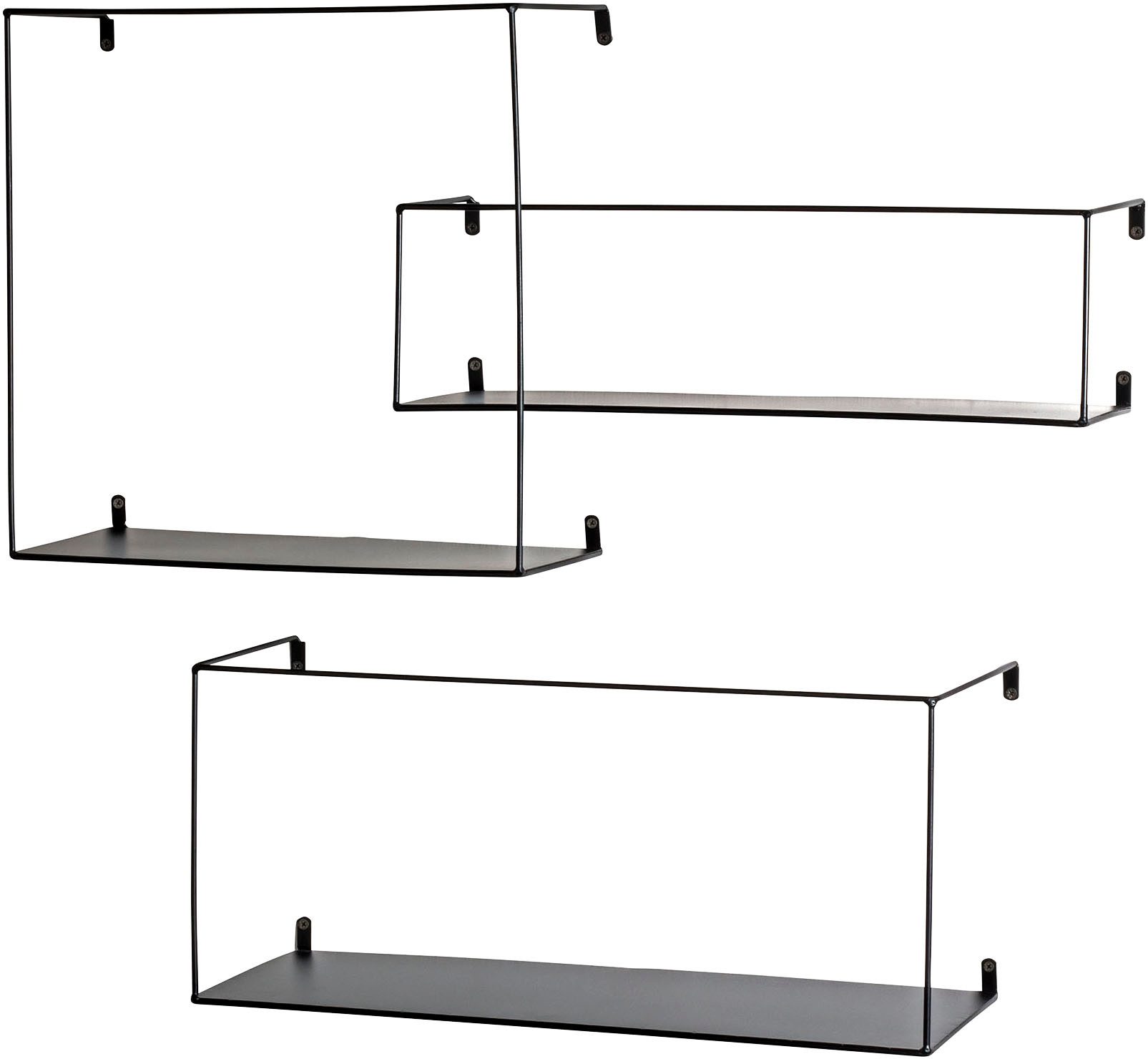 HAKU Wandregal Hängeregal, Wandboard, Set. € 70,05