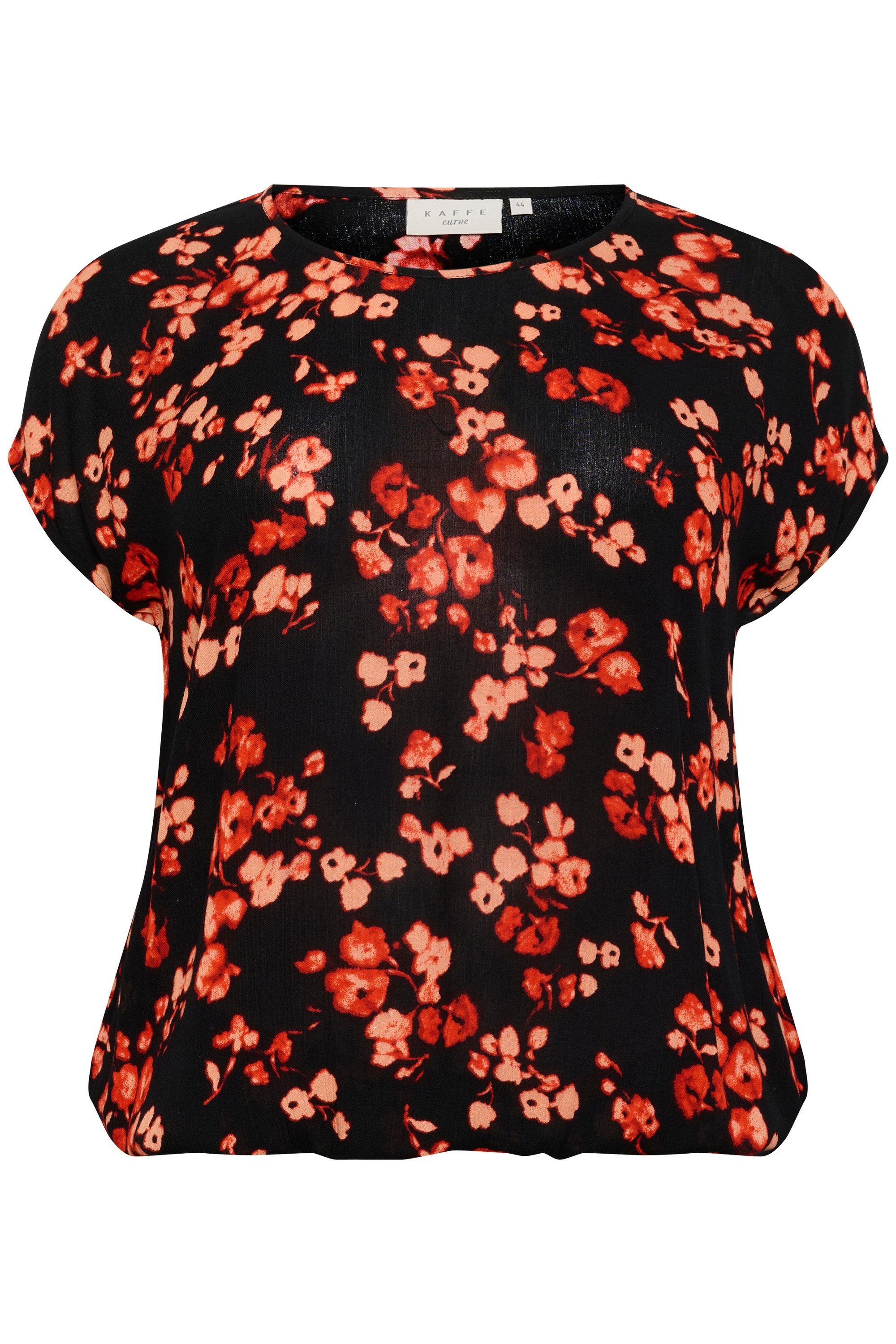 KAFFE Curve Kurzarmbluse Kurzarm-Bluse KCami Große günstig online kaufen