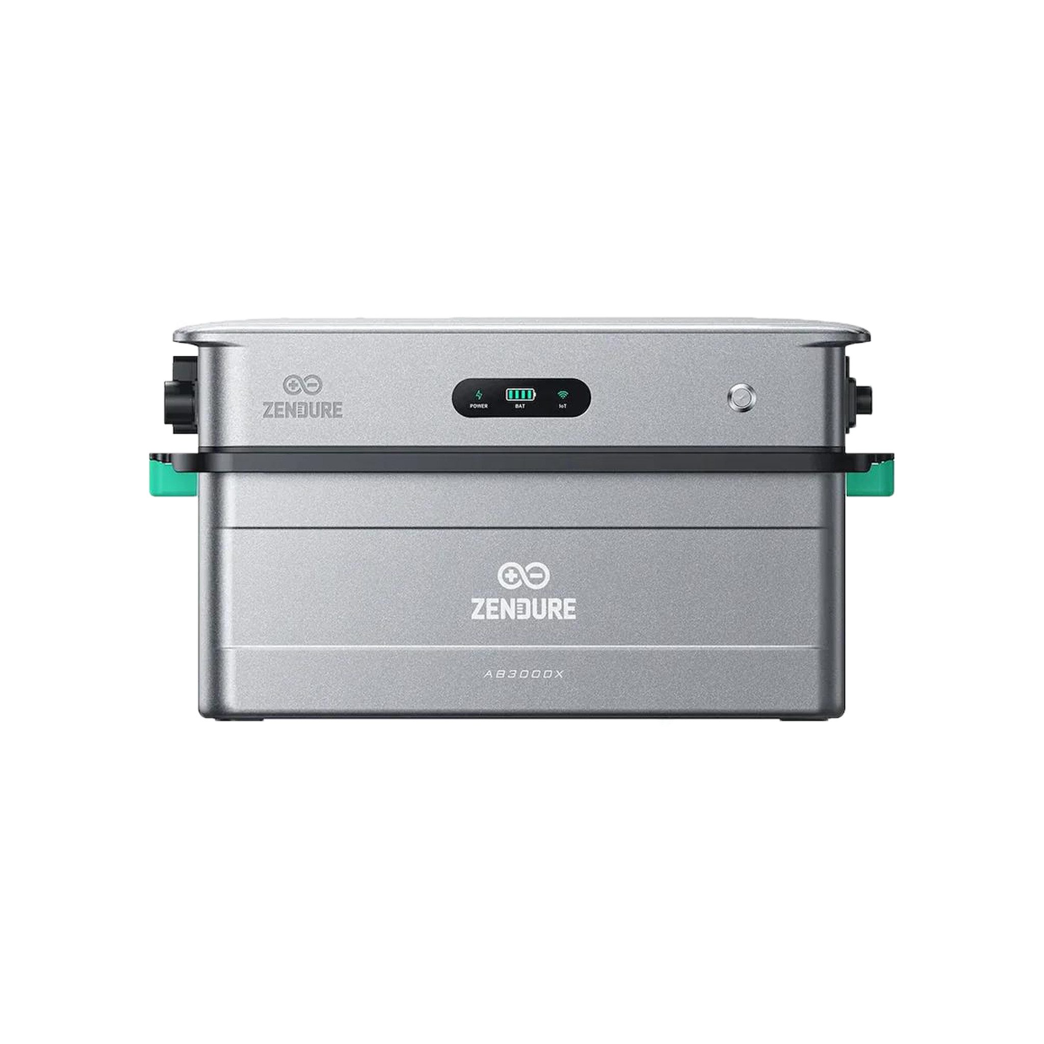 ZENDURE SuperCharged Balkonkraftwerk Zendure SolarFlow 2400 AC mit 1 /2 AB3000X Batterie, 2400 W, (Set, Zendure SolarFlow 2400 AC mit 1 /2 AB3000X Batterie)