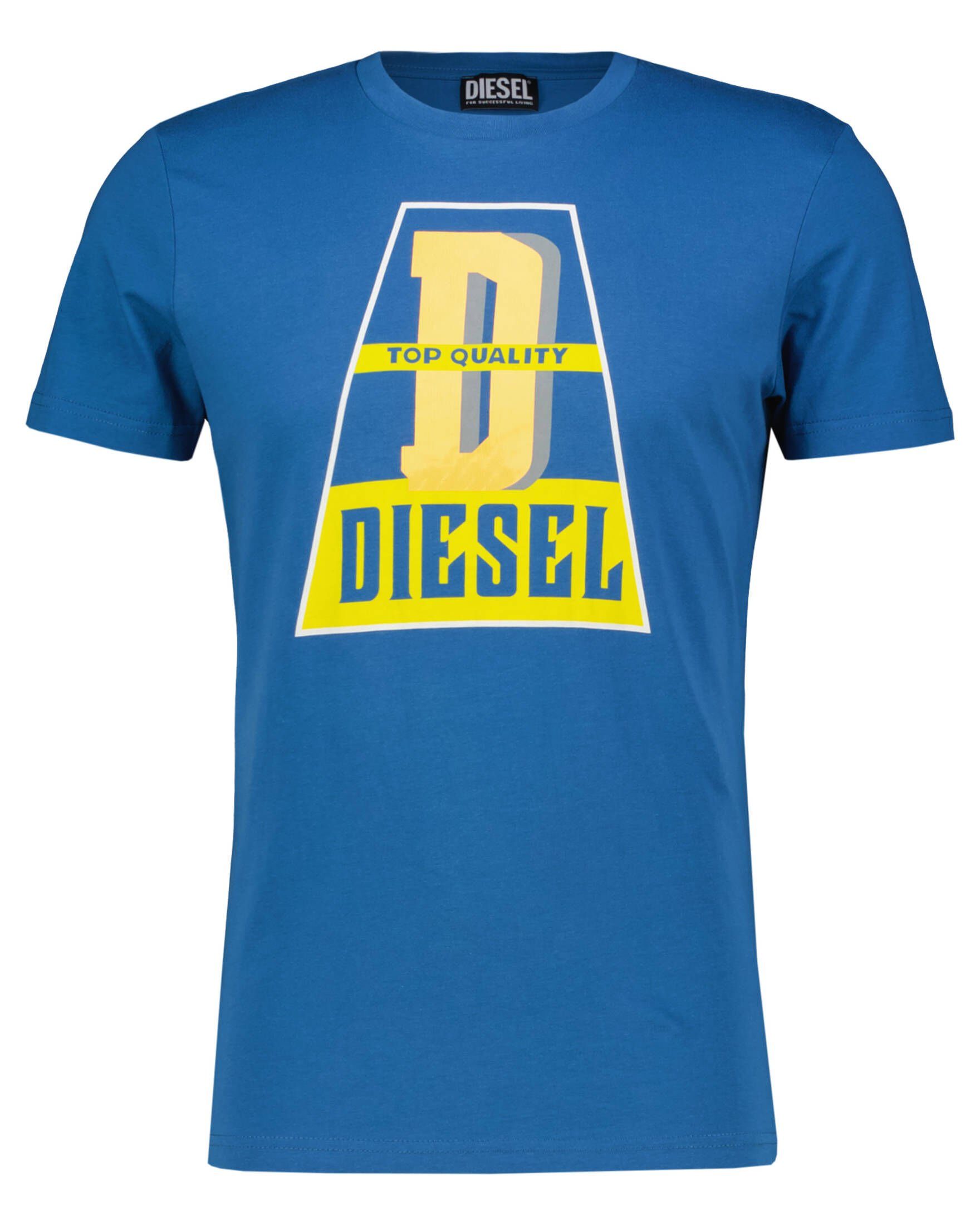 Diesel T-Shirt Herren T-Shirt T-DIEGOR-K61 (1-tlg) blau (51)