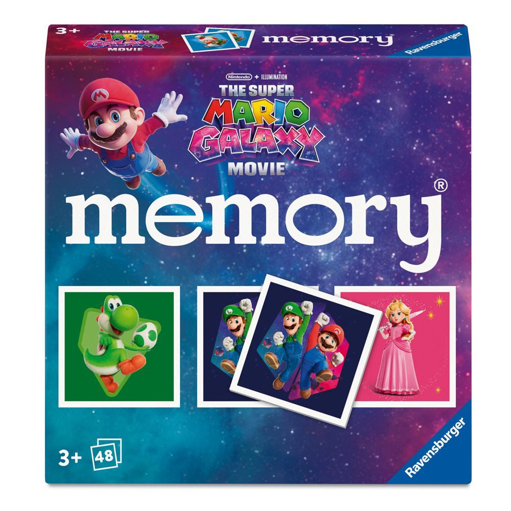 Ravensburger Spiel Mini Memory® 48 Bildkarten Super Mario Ravensburger Legespiel, Memory