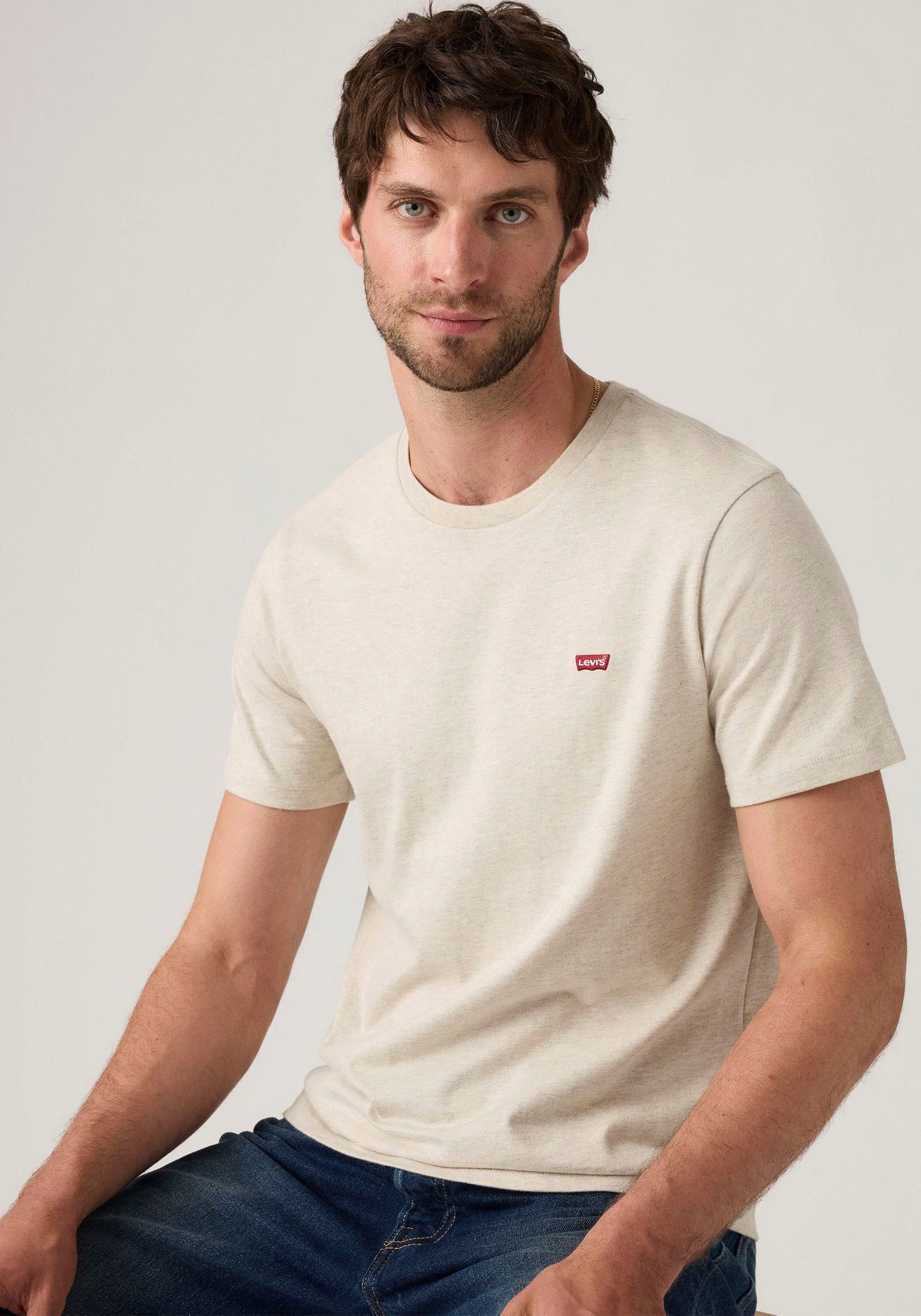 Levi's® T-Shirt ORIGINAL HM TEE mit Logo Print günstig online kaufen
