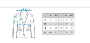 OMBRE Sakko Stilvolle Sakko für Männer ohne Revers