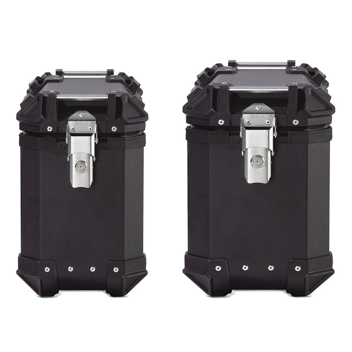 Bagtecs Kofferset Motorrad Alukoffer Set 30-38L # XW30-38 schwarz