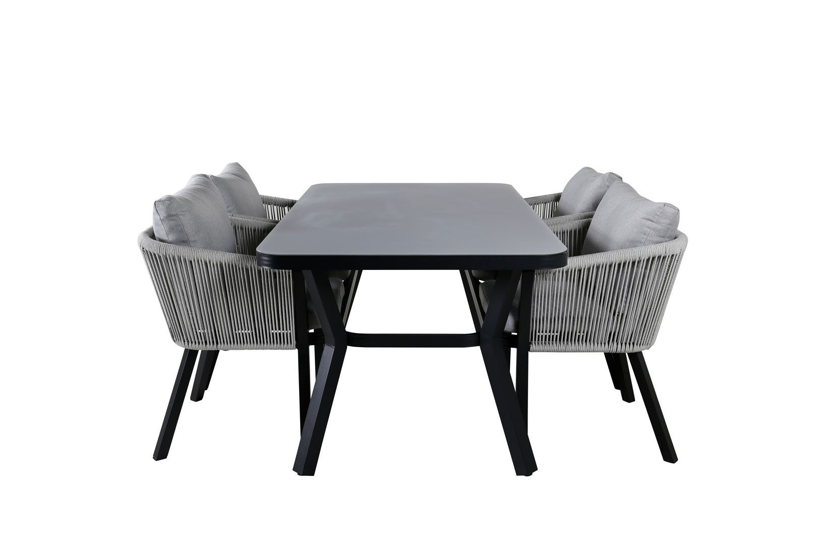 ebuy24 Garten-Essgruppe Virya Gartenset Tisch 90x160cm und 4 Stühle Virya. Reduzierter Preis € 1.194,95. Unverbindliche Preisempfehlung € 2.389,95