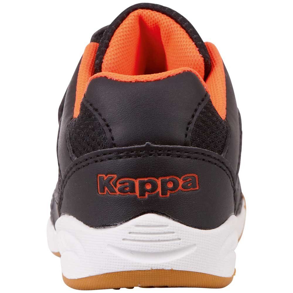 Kappa Hallenschuh black-orange geeignet für Hallenböden