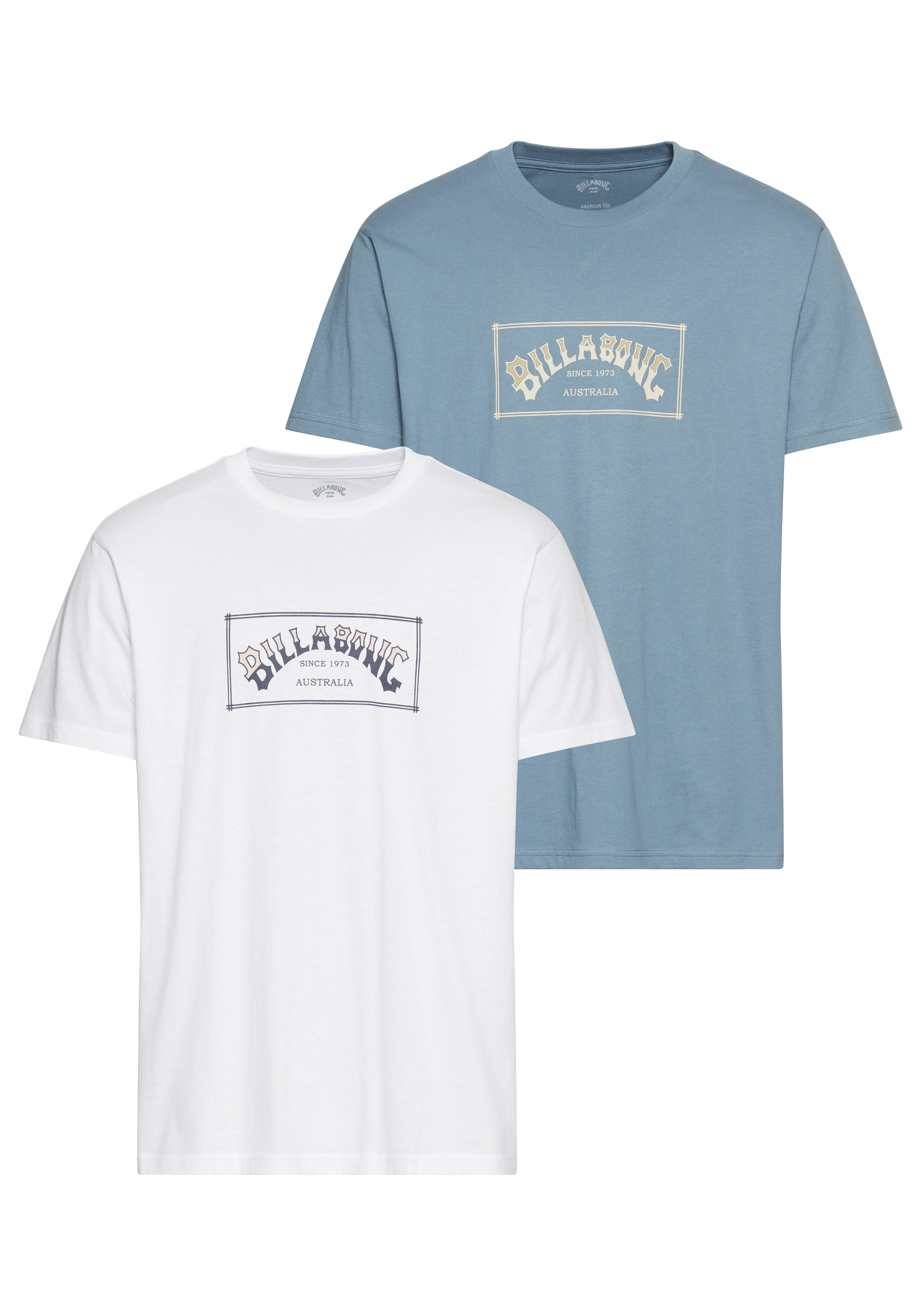 Billabong T-Shirt ARCH WAVE (Packung, 2-tlg., 2er-Pack) günstig online kaufen