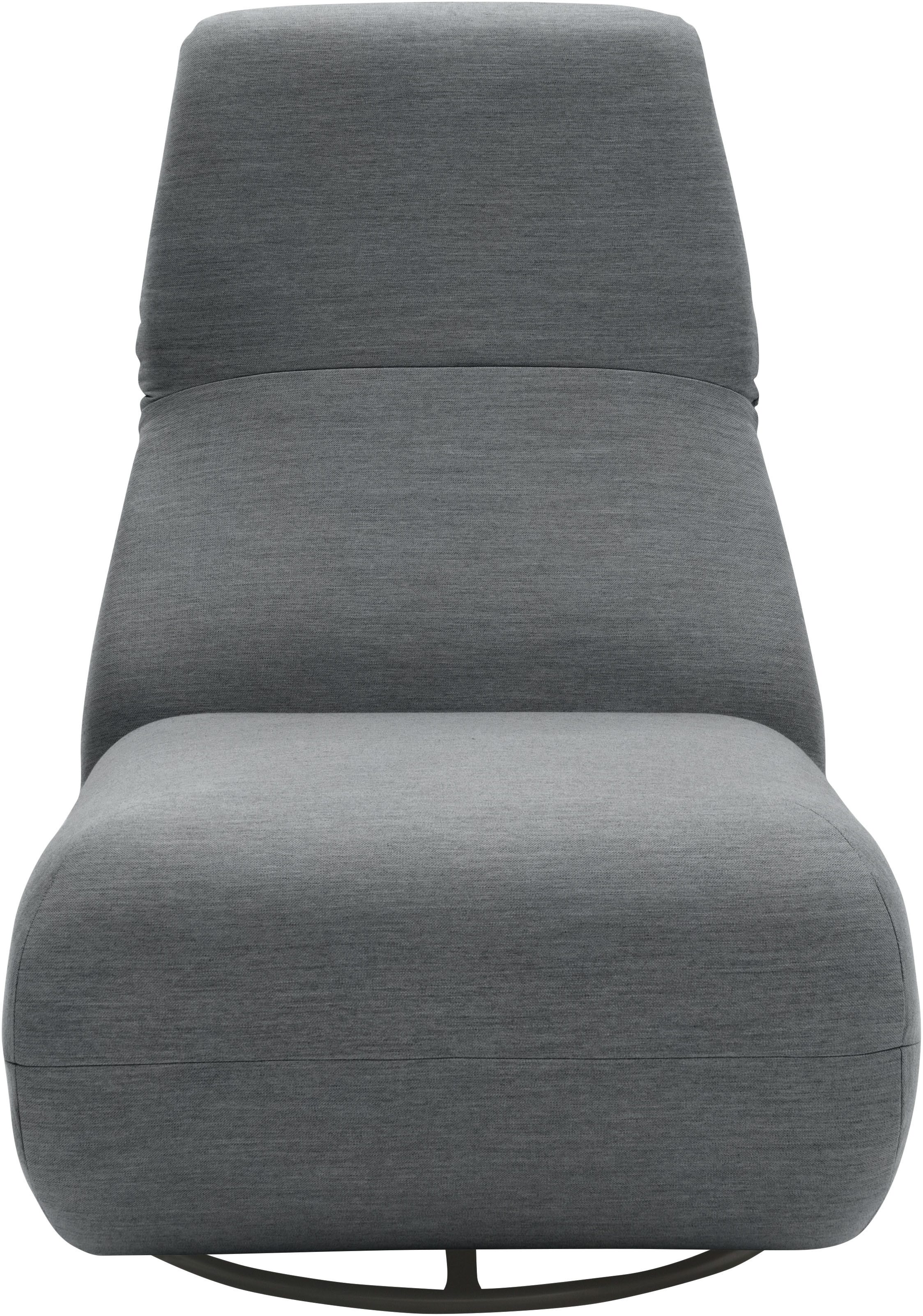 DOMO collection Sessel Sonner, wahlweise mit Swivelfunktion, Um 360 Grad drehbar, Rücken aufstellbar