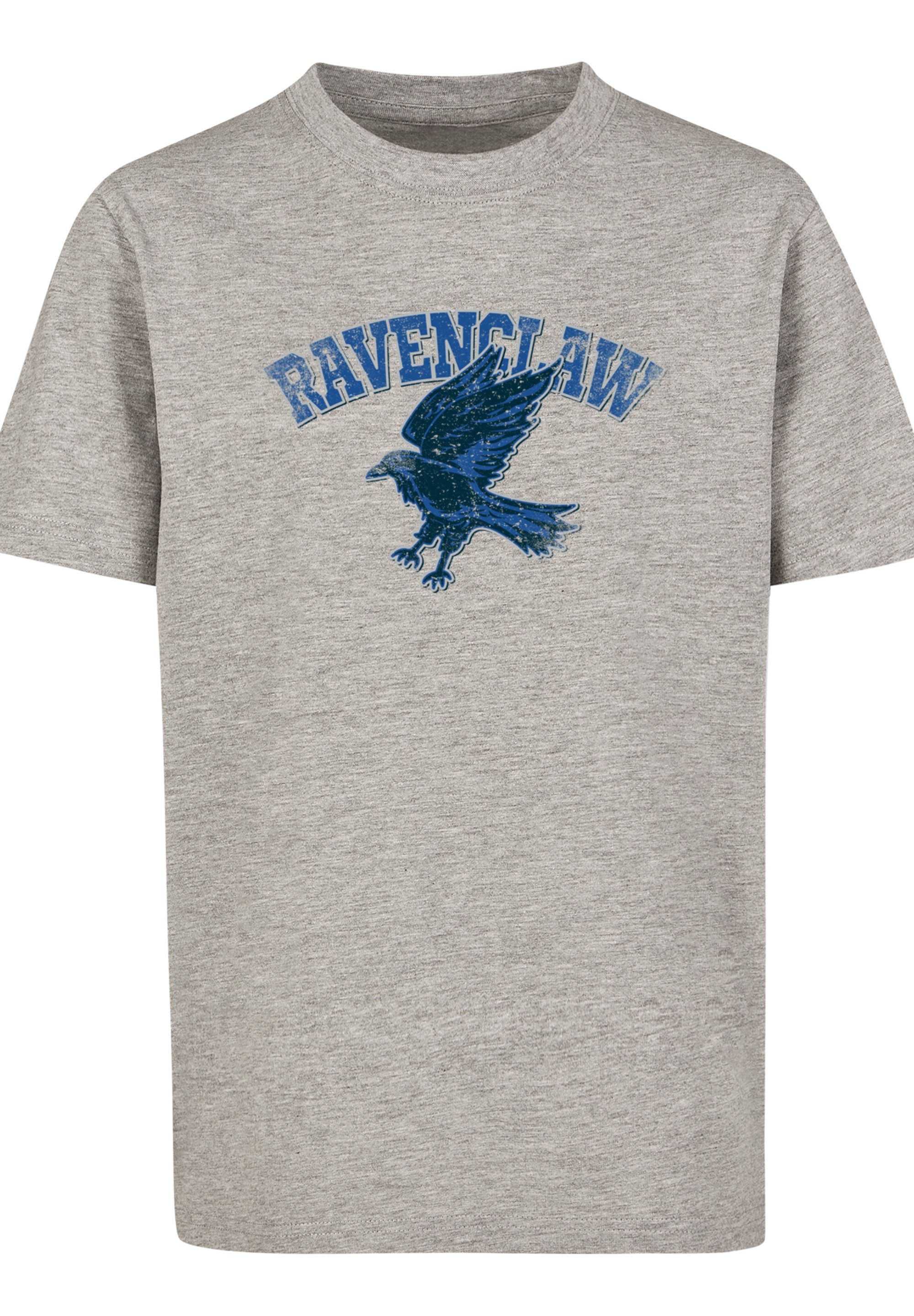 F4NT4STIC T-Shirt Harry Potter grey Sport Print Emblem Ravenclaw heather