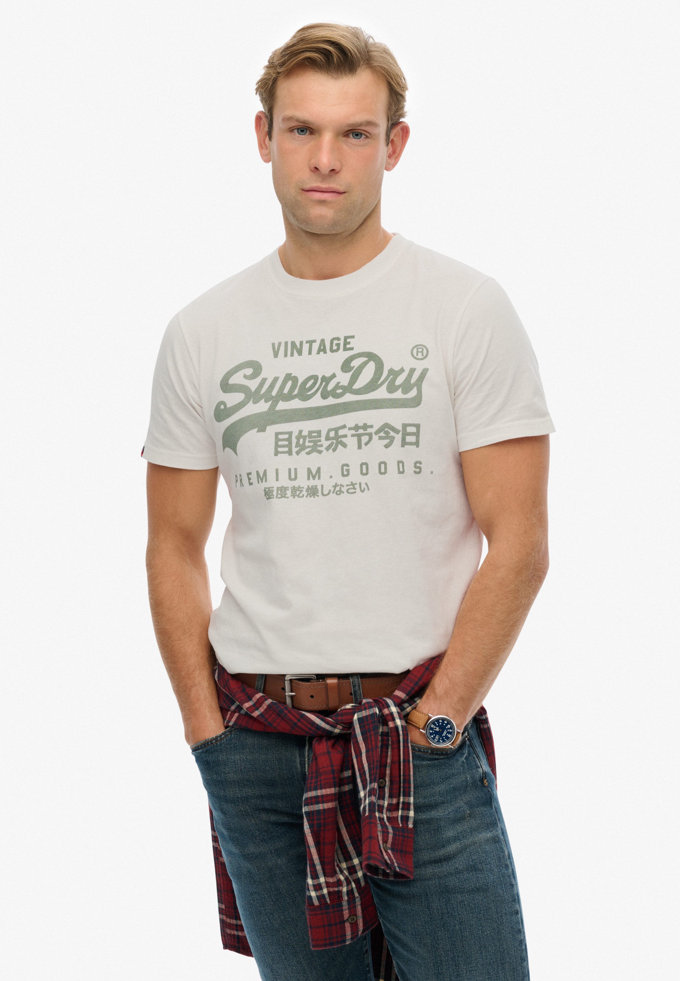Superdry Rundhalsshirt VL CLASSIC TEE günstig online kaufen