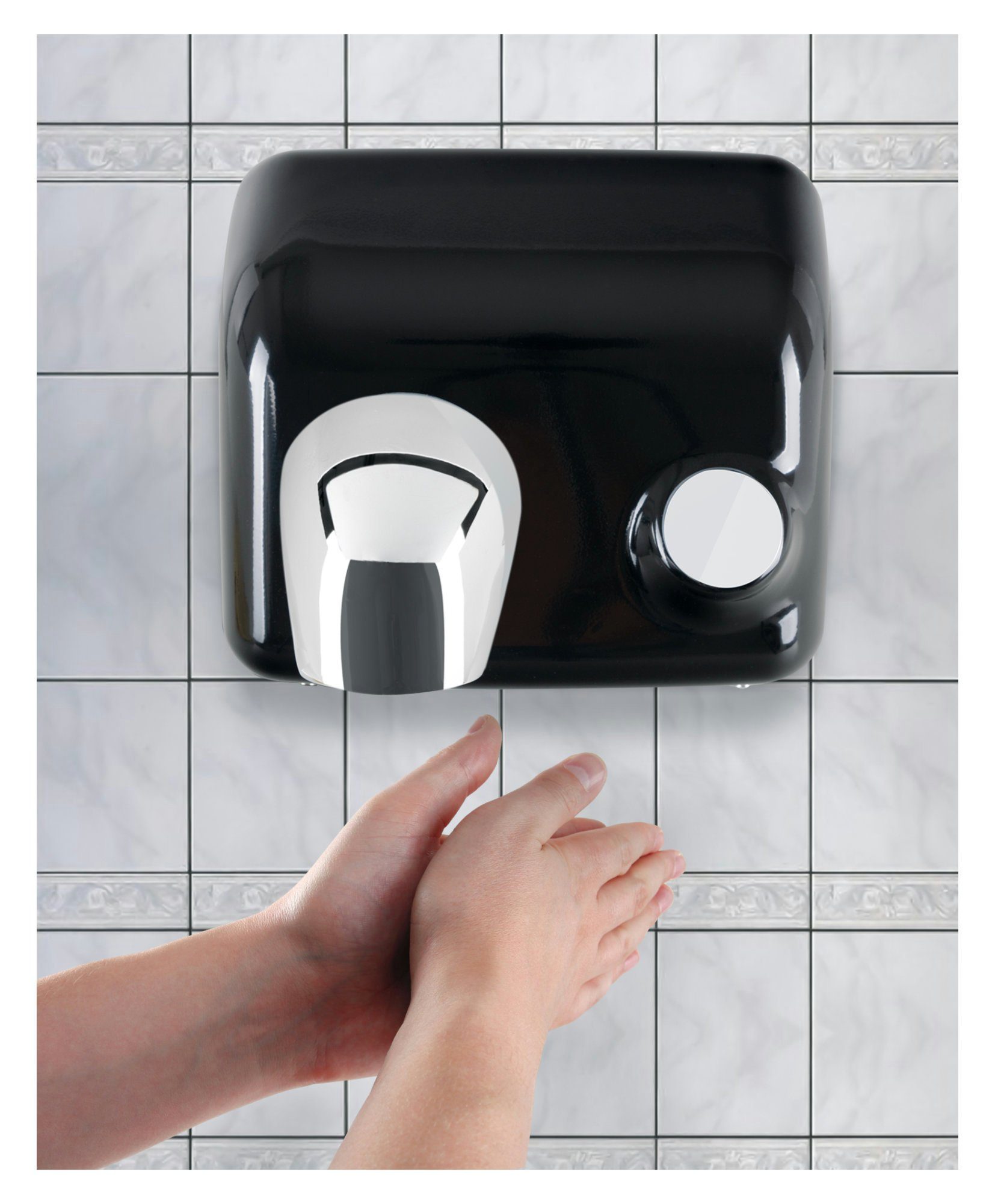 Stagecaptain Händetrockner HD-55 Dryboy Händetrockner zur Wandmontage, 2300W