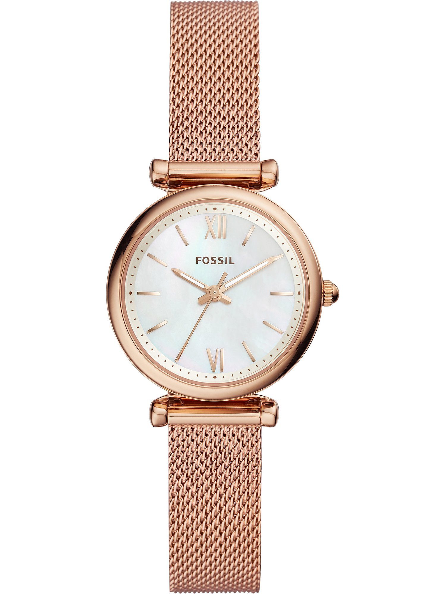 Fossil Quarzuhr Fossil Damen-Uhren Analog Quarz günstig online kaufen