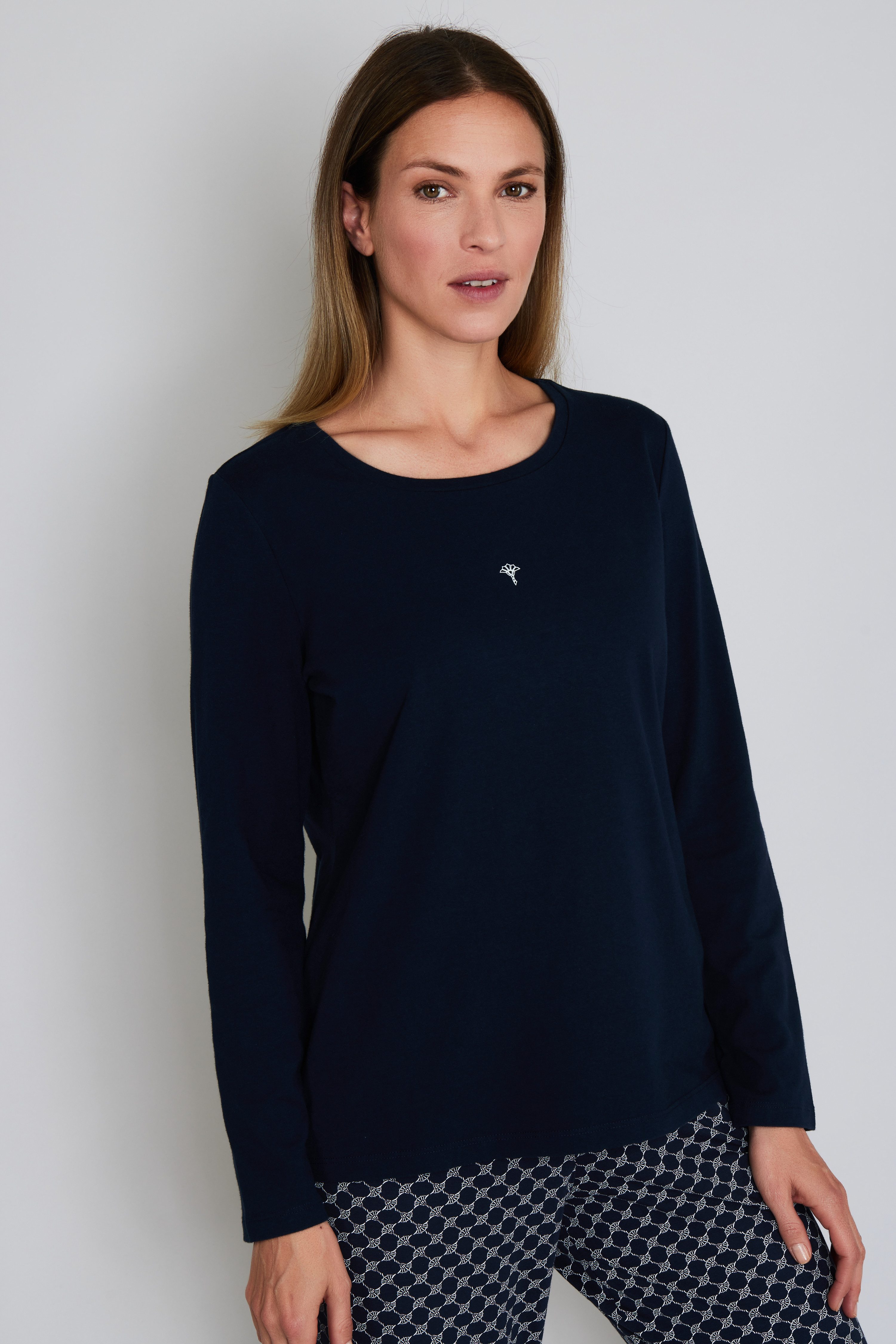 JOOP! Langarmshirt Cosy mit Rundhalsausschnitt