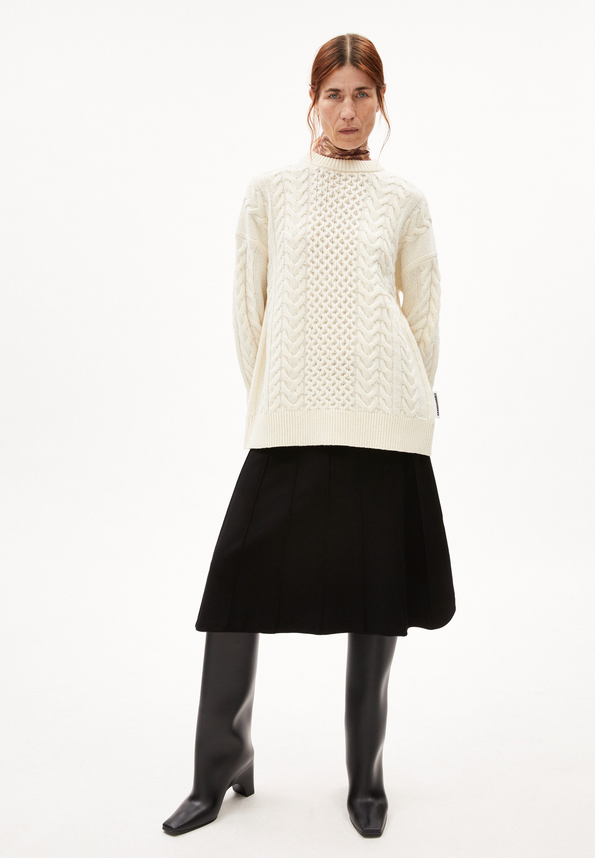 Armedangels Strickpullover BERFINAA CABLE Pullover Loose günstig online kaufen