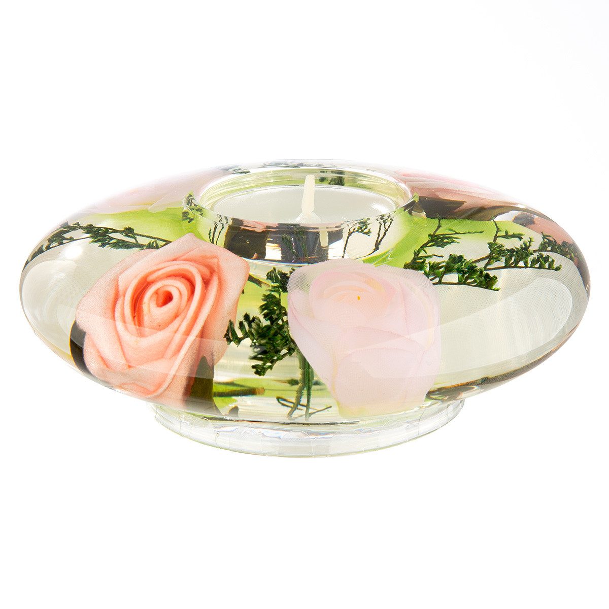 GILDE Teelichthalter Dreamlight Teelichtleuchter Ufo Medium „Isabella“ (1 St)