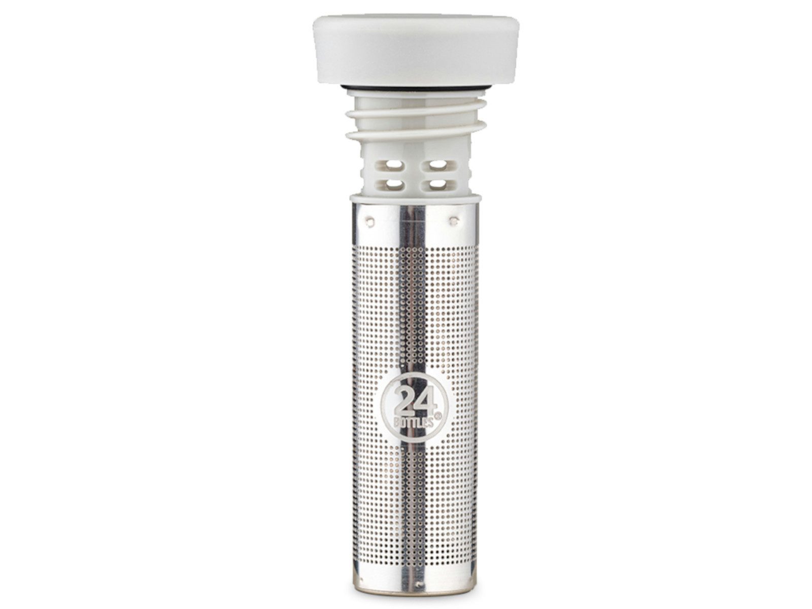 24 Bottles Trinkflasche Accessories Bottle Infuser LidLight Grey