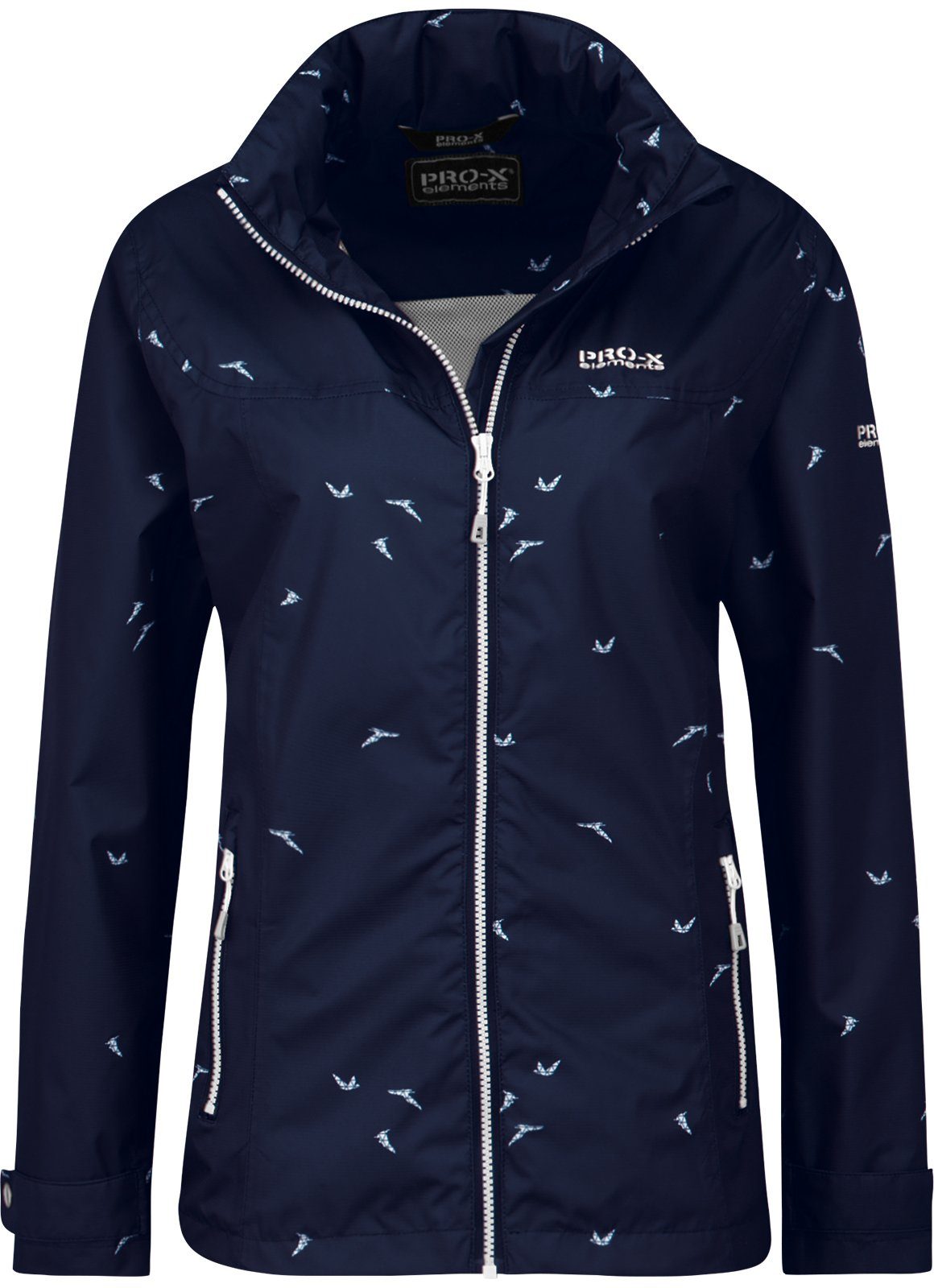 Regenjacke ELEMENTS Marine-Blau NORA Wasserdicht PRO-X