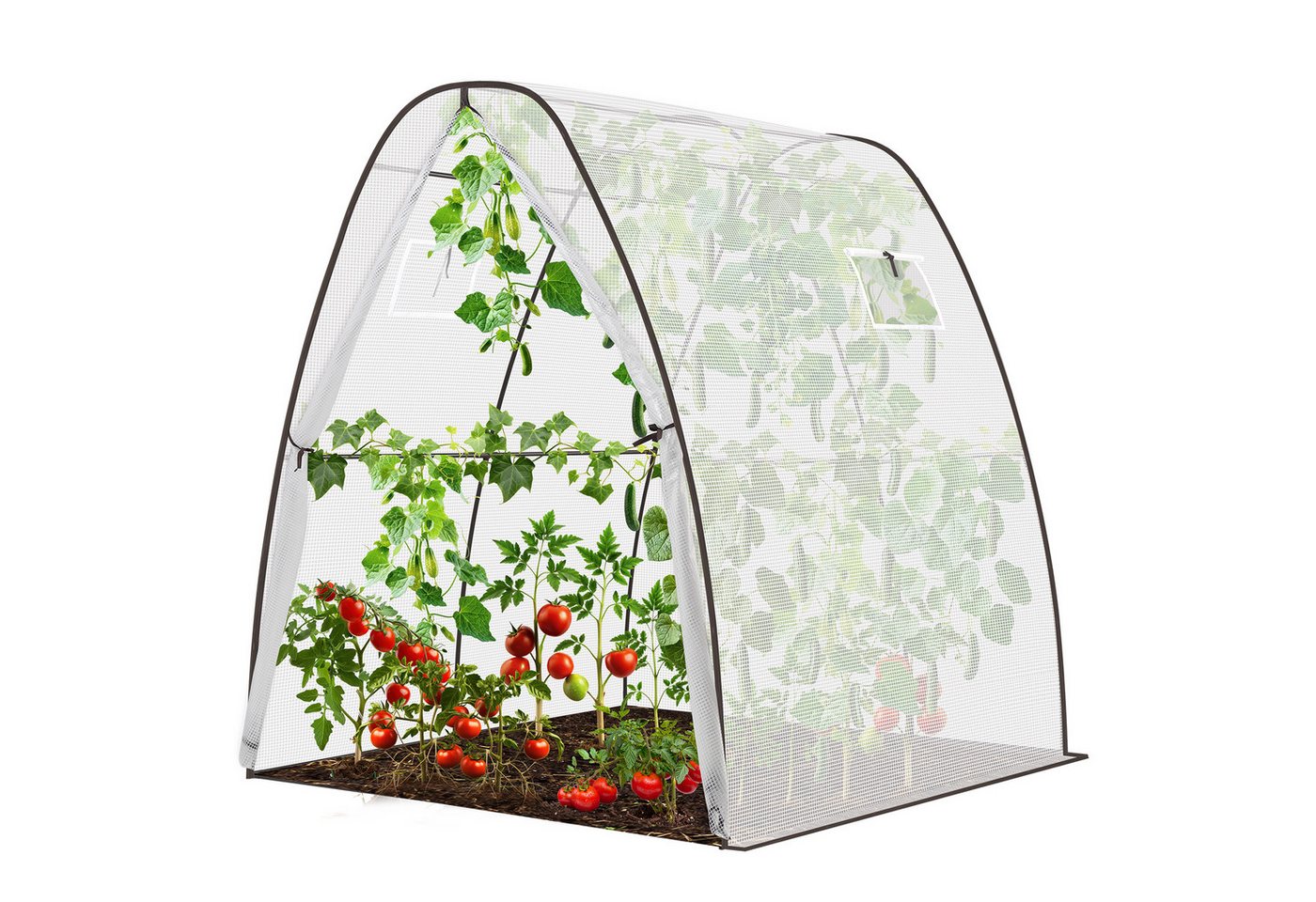 Sekey Foliengewächshaus 180 x 180 x 200 cm Folientunnel Tomaten Gewächshaus Pflanztunnel weiß | Rabatt: 28% Sekey Foliengewächshaus 180 x 180 x 200 cm Folientunnel Tomaten Gewächshaus Pflanztunnel weiß | Rabatt: 28%