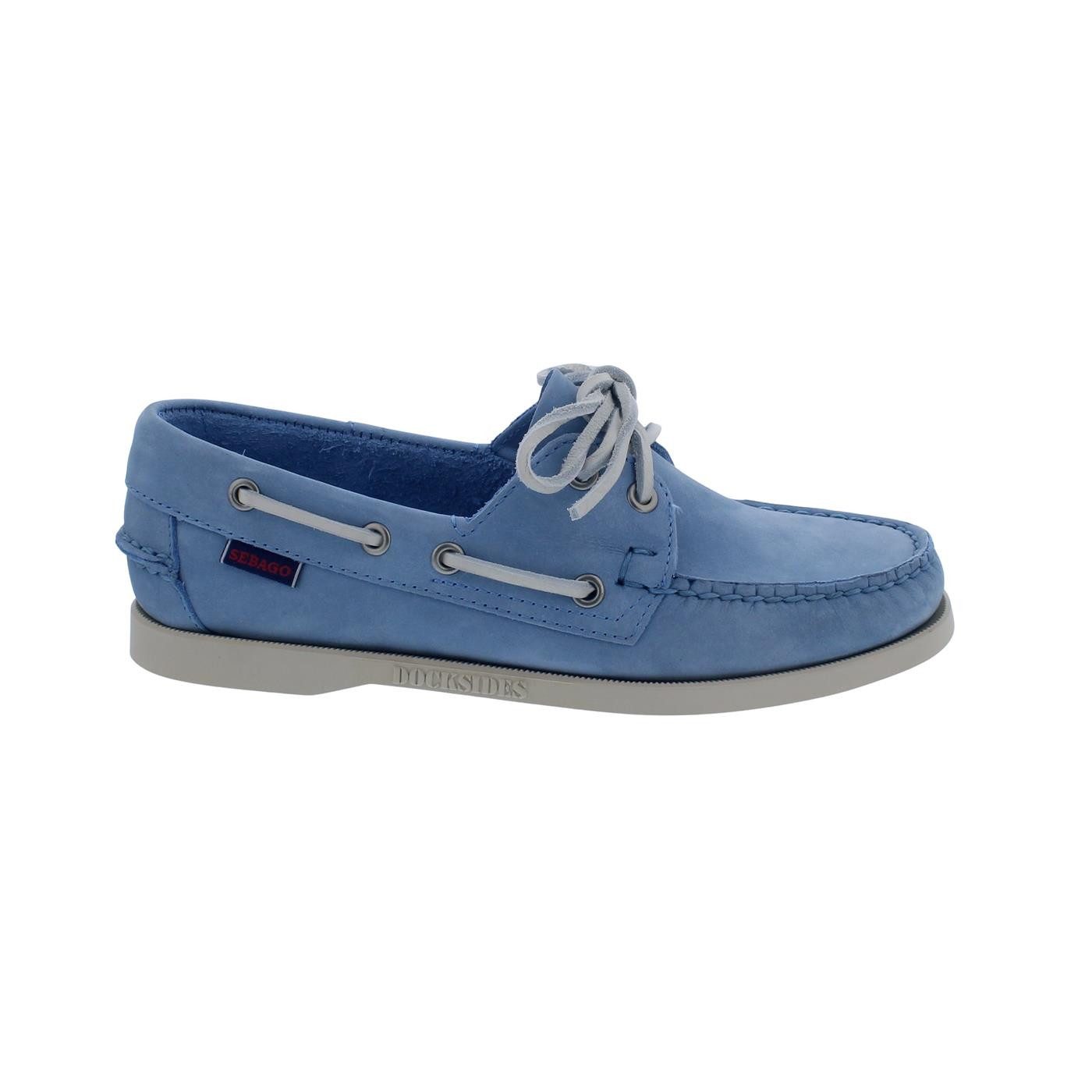 Sebago Sebago Docksides® Portland Nubuck, Woman, Light Blue, 74121SW-981 Bootsschuh