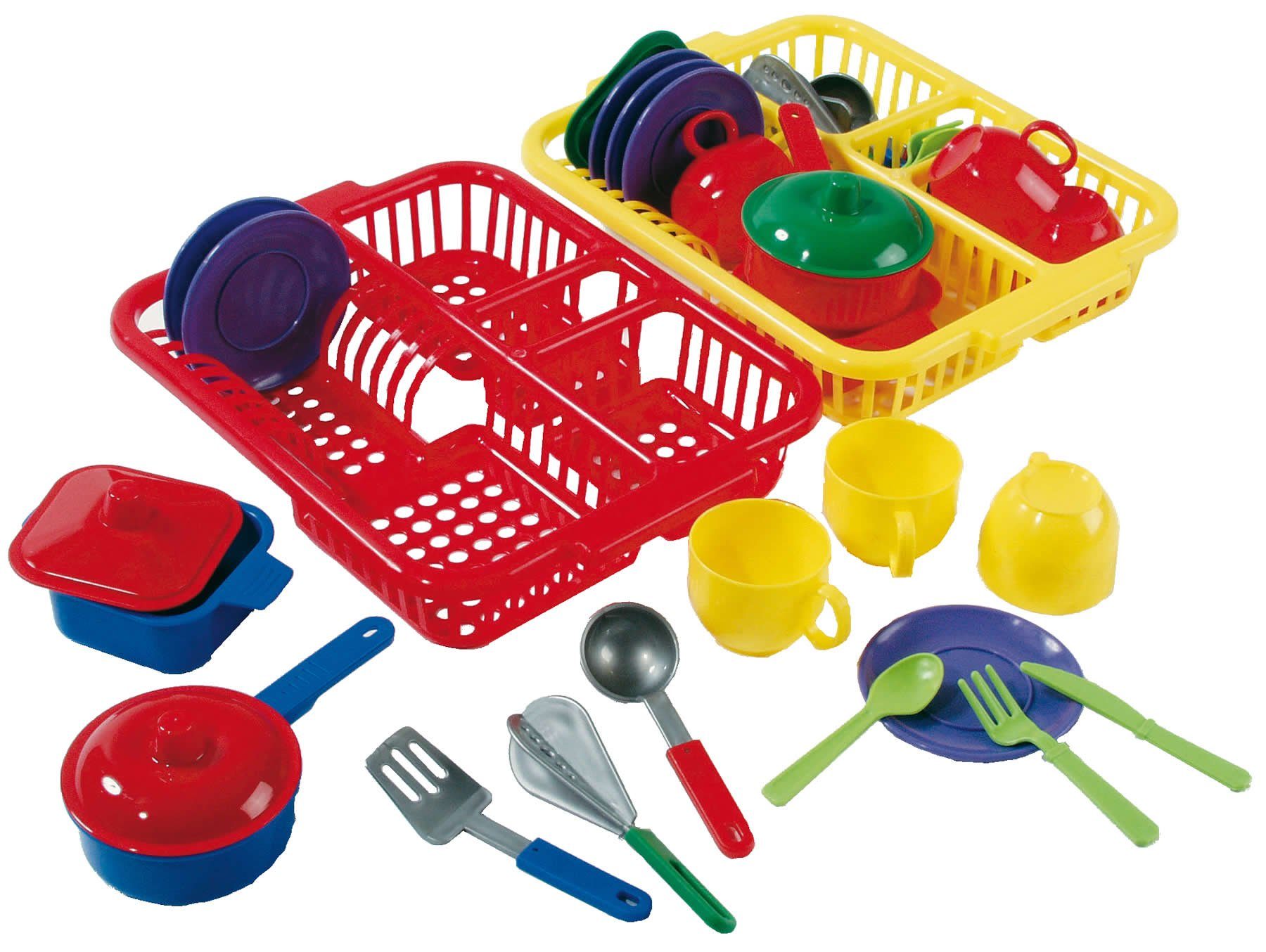 Dohany Spielgeschirr Spielküchen Zubehör Set 17-tlg günstig online kaufen