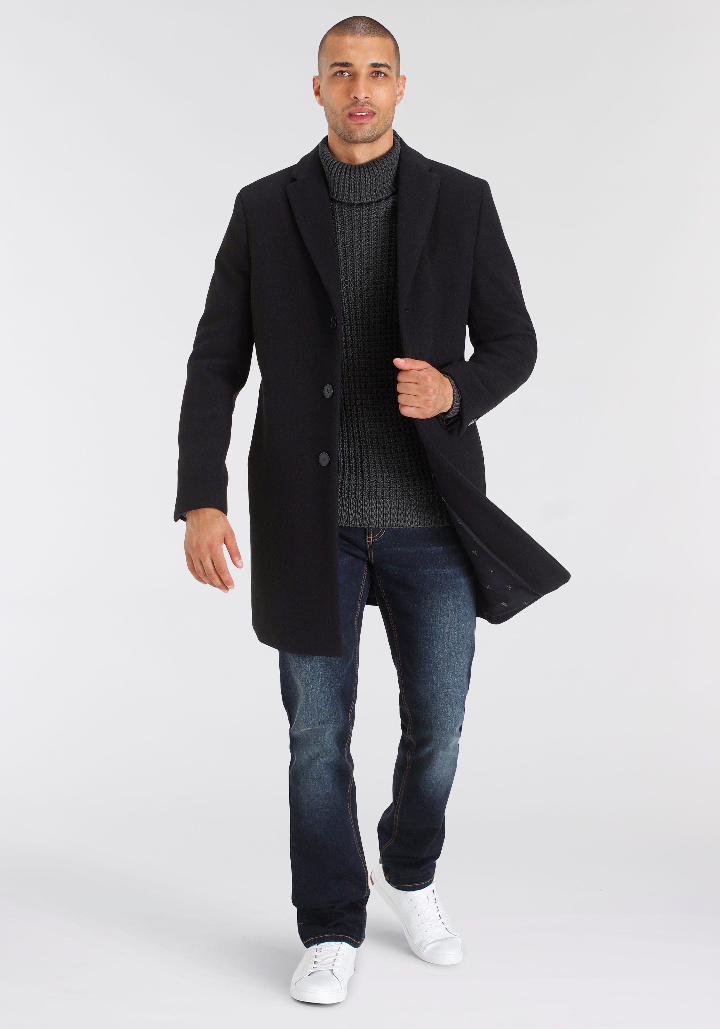 Banani Bruno Flex-Coat Kurzmantel schwarz