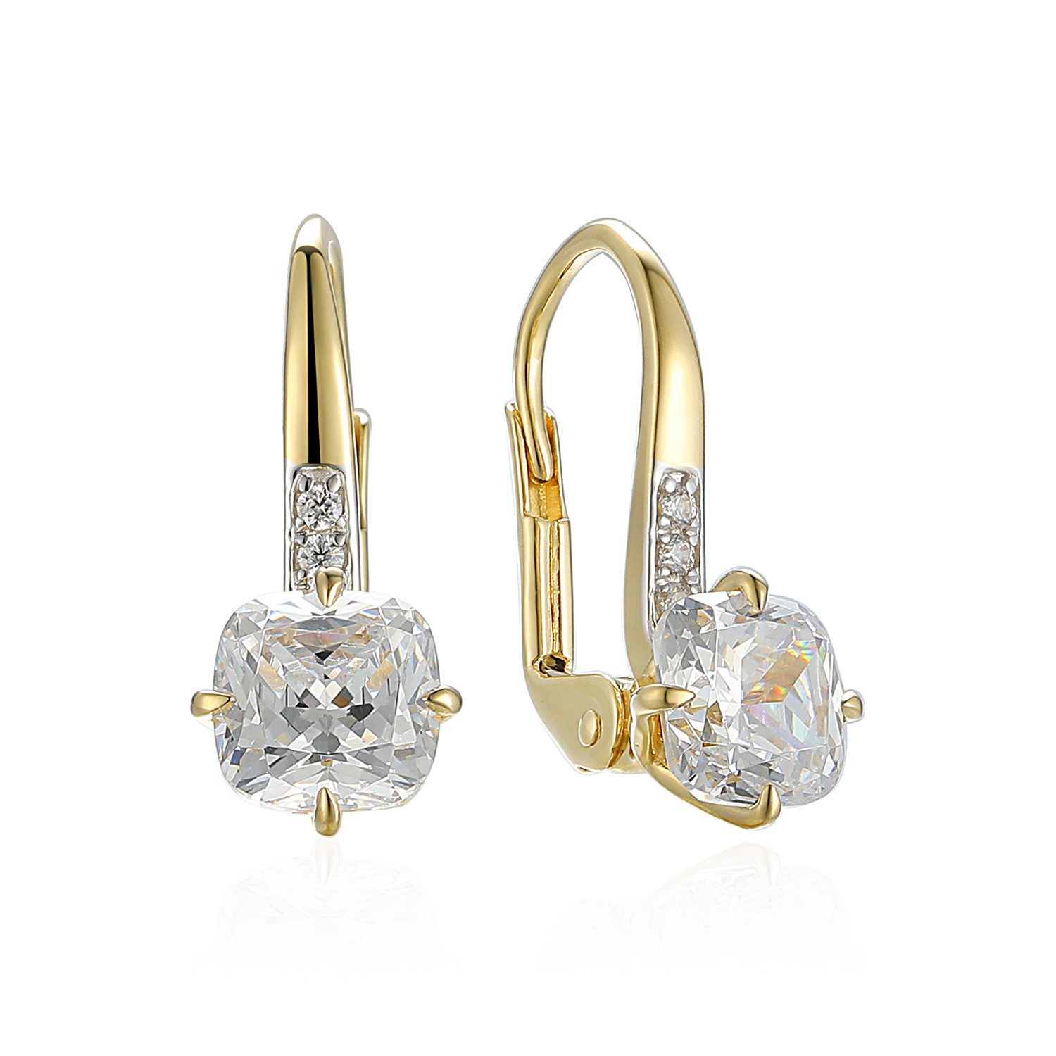 Stella-Jewellery Paar Ohrhänger 585er Gelbgold Ohrhänger günstig online kaufen