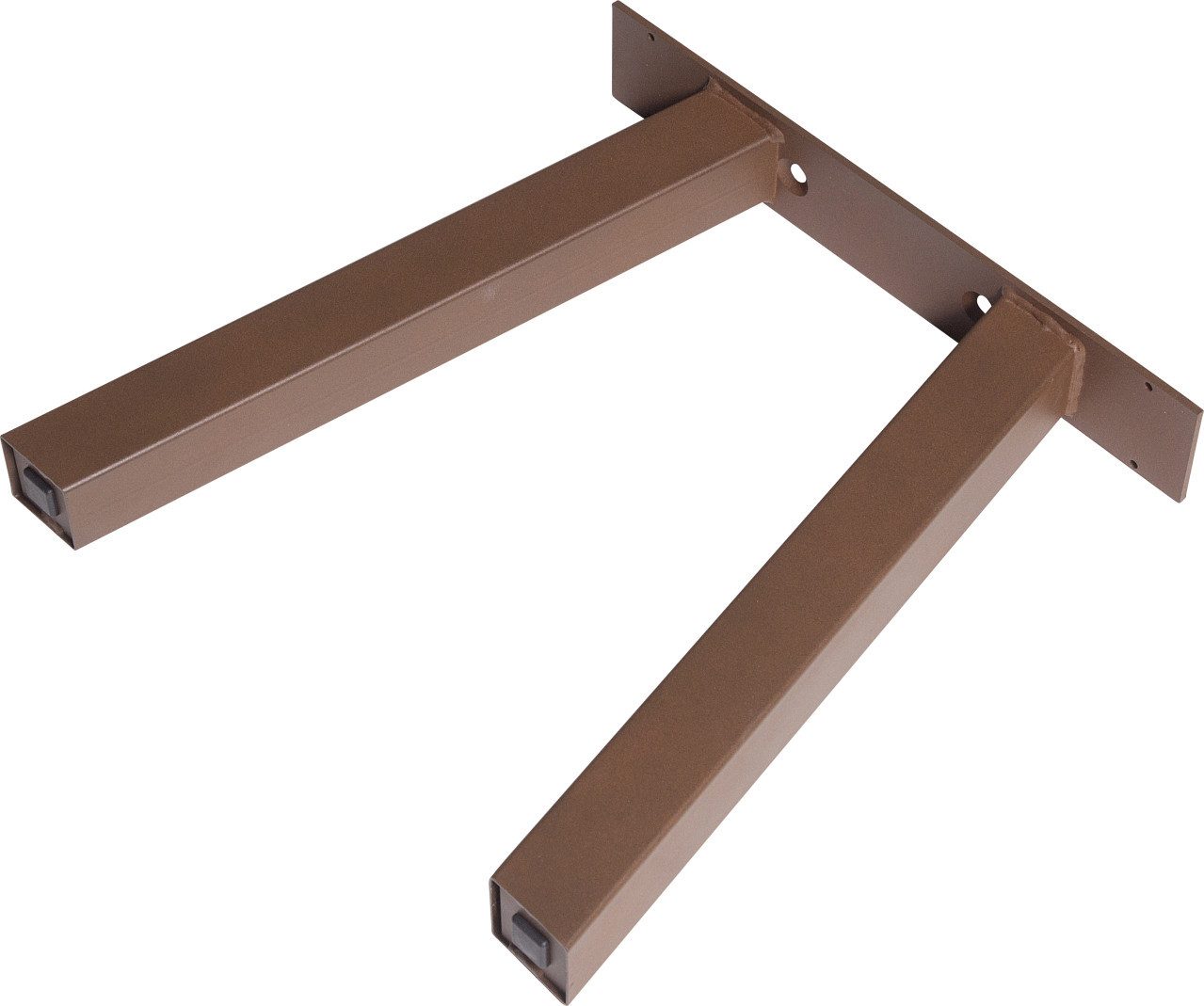 DIEDA Tischbein Dieda Bankgestell A-Form rostoptik Maße (L x B x