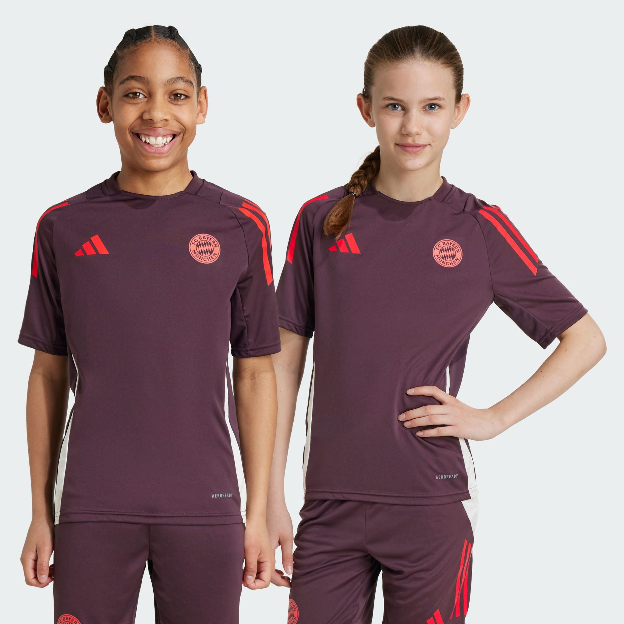 Fußballtrikot FC BAYERN MÜNCHEN TIRO 24 KIDS TRAININGSTRIKOT