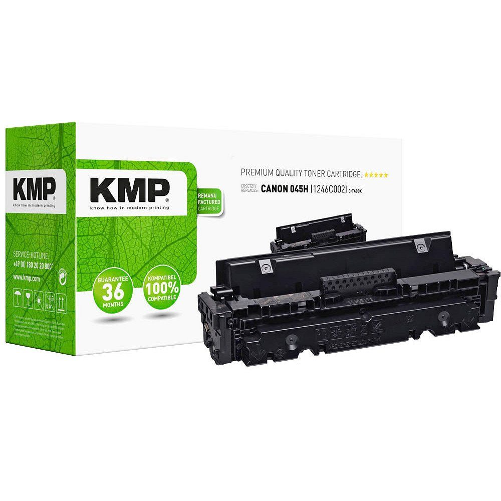 KMP Tonerkartusche 1 Toner C-T40BX ERSETZT Canon 045H - black, (1-St)