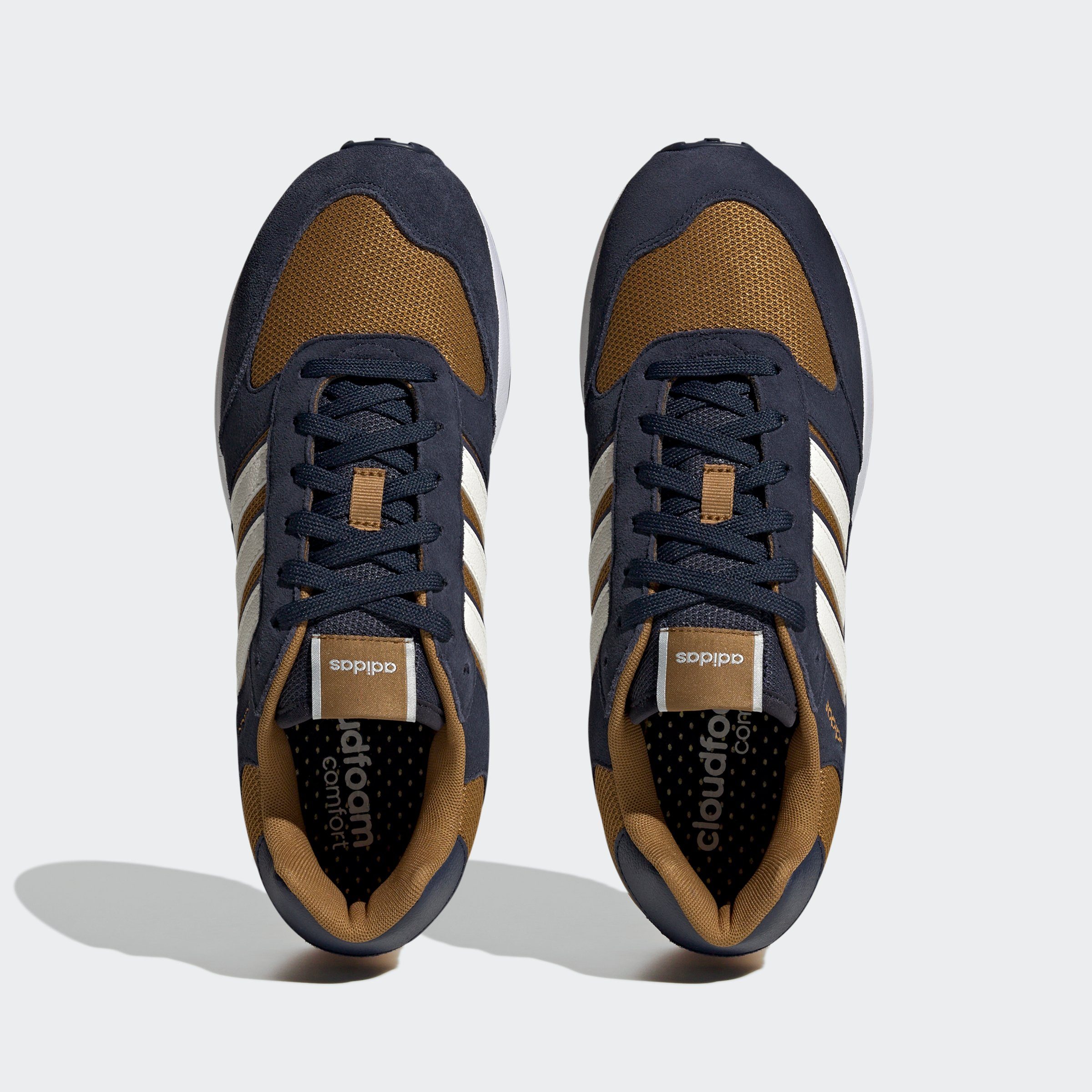 Strata Sportswear RUN 80S / Ink Off Bronze Sneaker / White adidas Legend