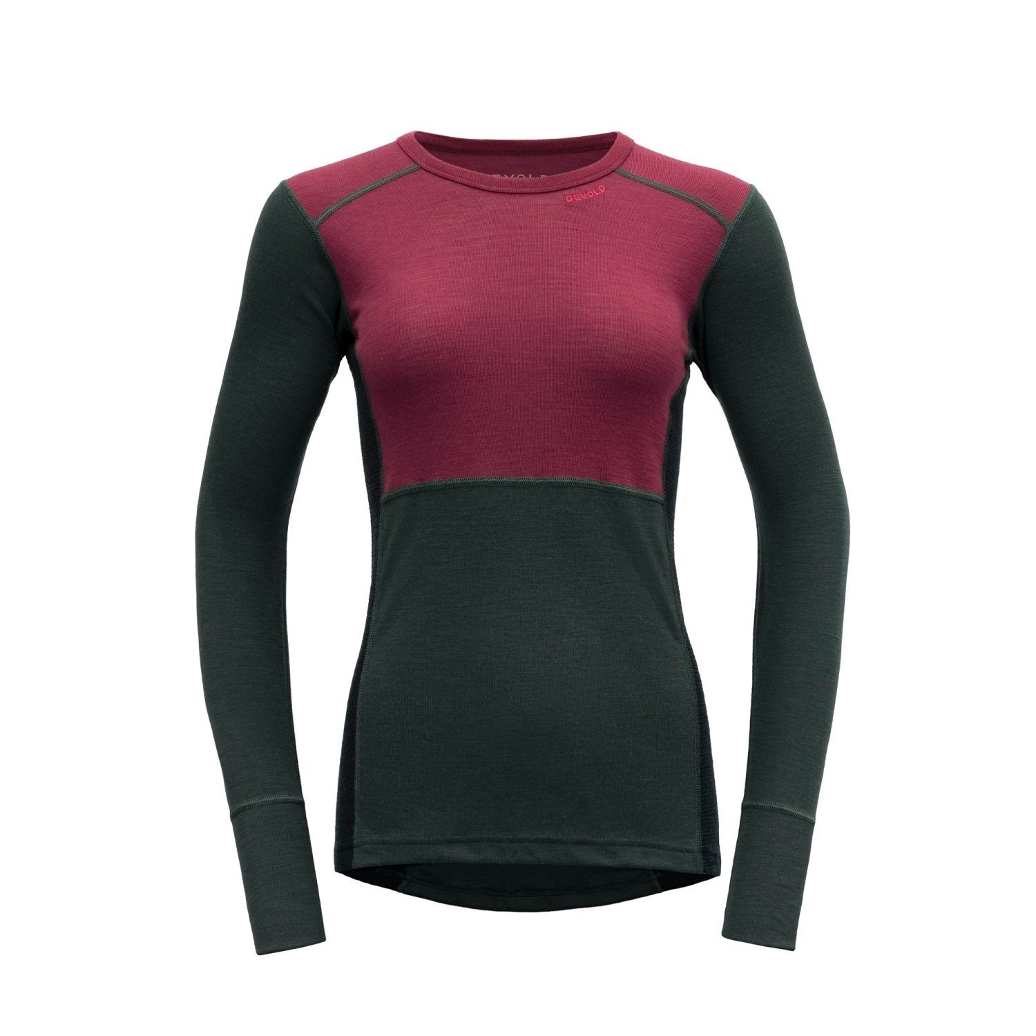 Devold Funktionsunterhemd LAUPAREN MERINO 190 SHIRT Damen Sportunterhemd BEETROOT