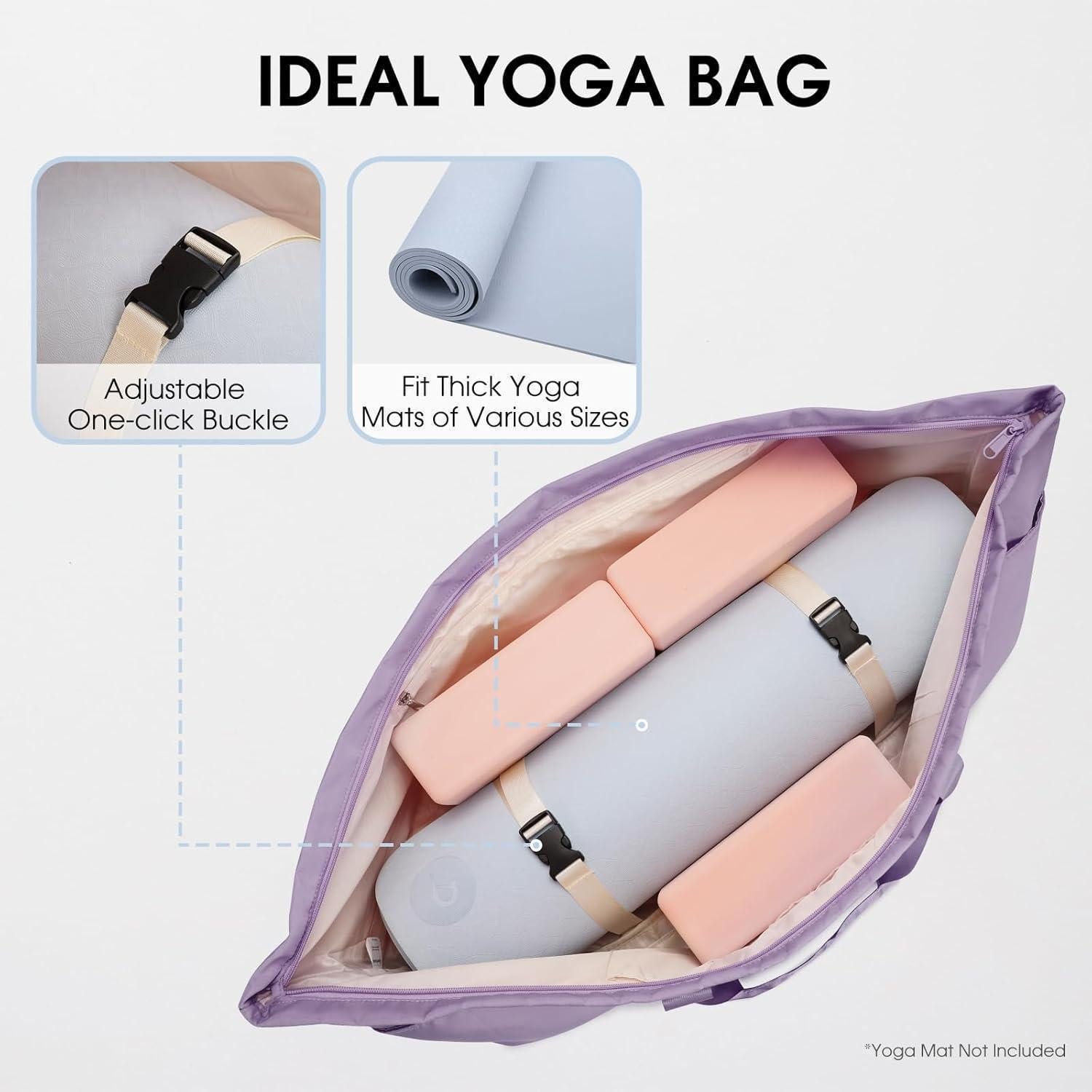 LuxusKollektion Yogatasche Sporttasche Damen Yogatasche Groß Reisetasche mit Schuhtasche und