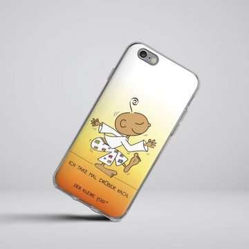 DeinDesign Handyhülle Der kleine Yogi Tanzen Sprüche Tanz mal drüber - Der kleine Yogi, Apple iPhone 6s Silikon Hülle Bumper Case Handy Schutzhülle