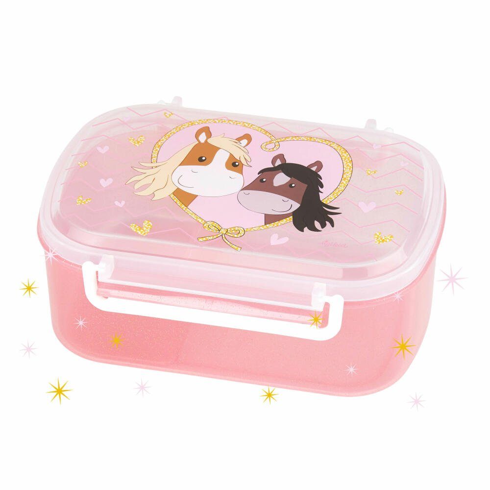 Sigikid Lunchbox Pony Love, Kunststoff Pony Love, rosa