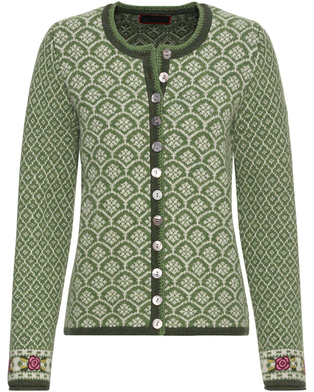 Reitmayer Strickjacke Jacquard-Strickjacke