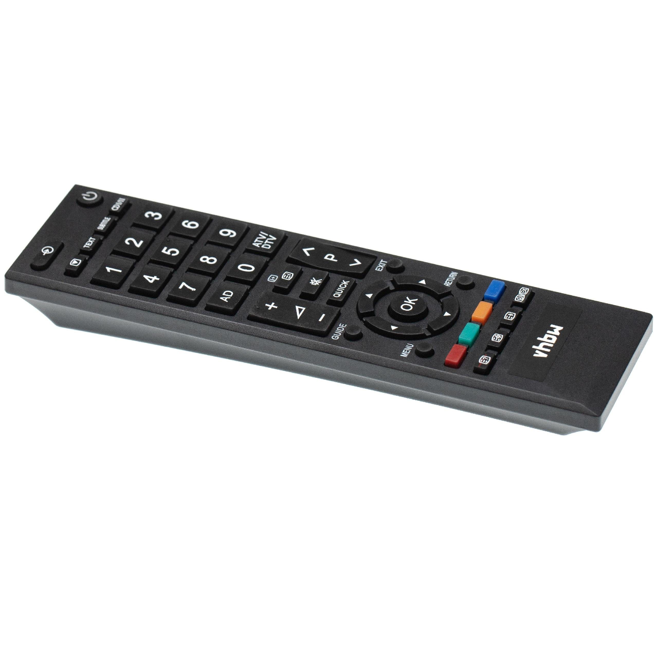 vhbw passend für Toshiba 22AV605PG, 22AV605P, 22AV605PB, 19SL738B, Fernbedienung