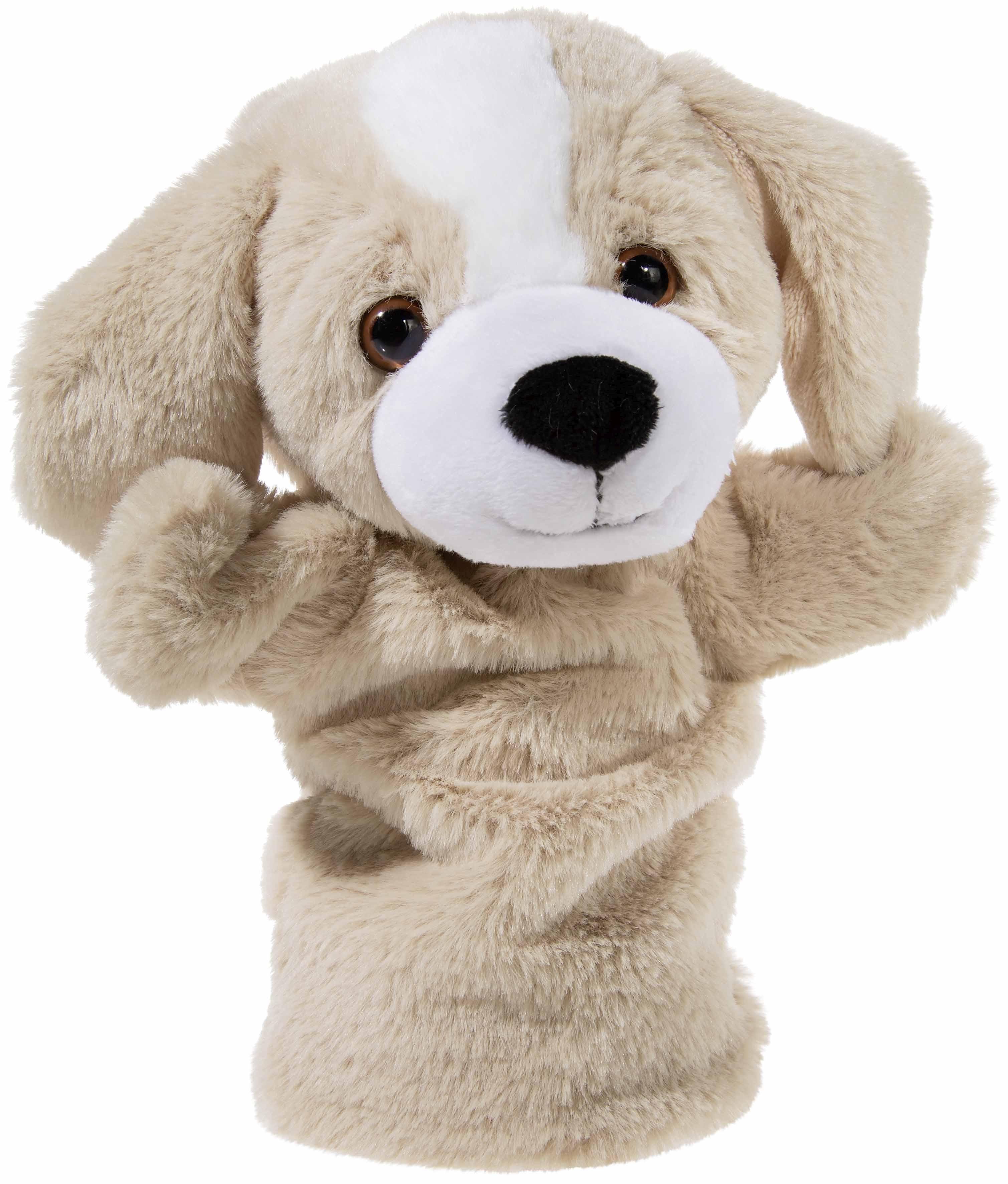 Plüschfigur Heunec 393974 - Handspielpuppe Hund, Plüschtier, 26cm