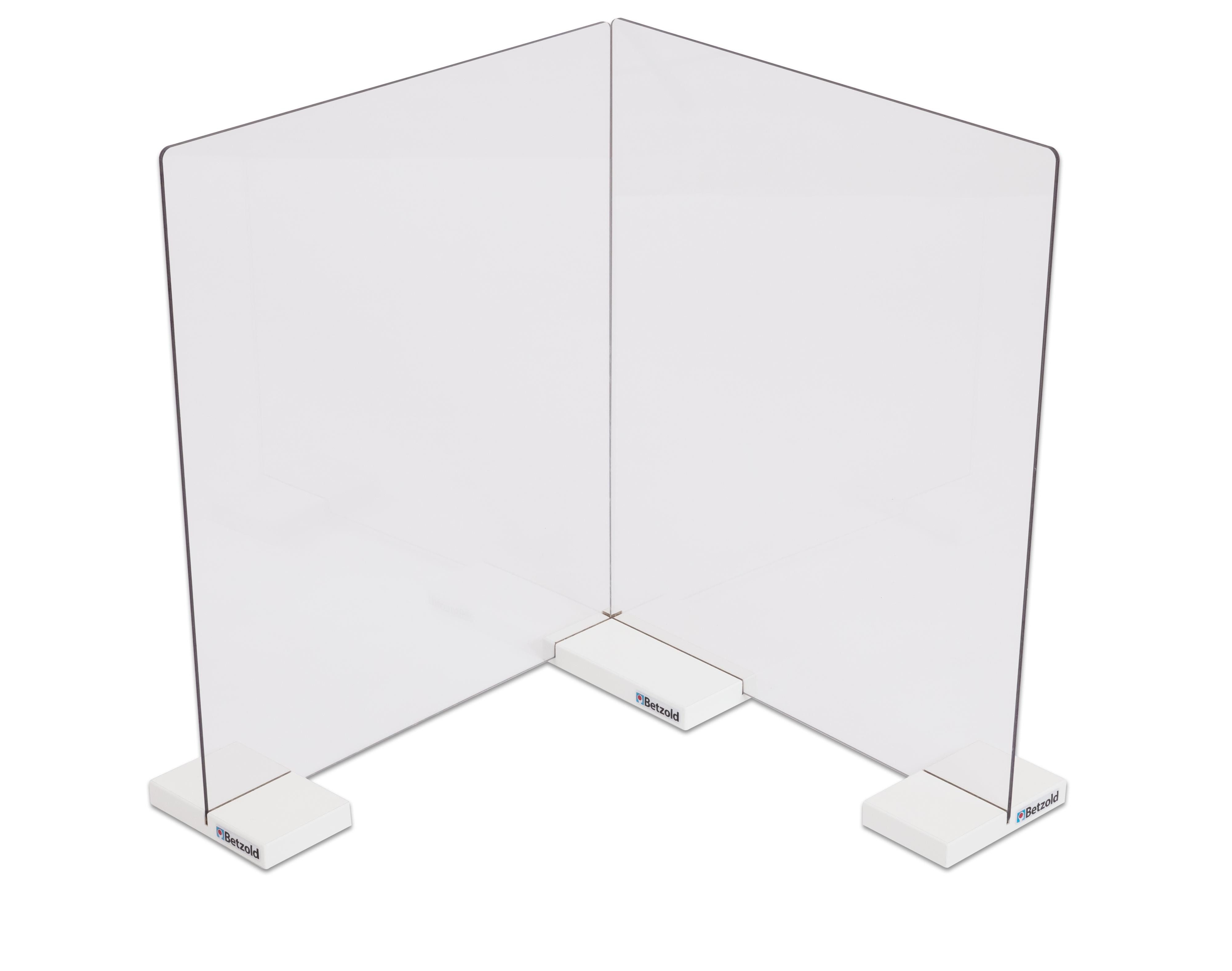 Betzold Trennwandplatten Mobiler Tischaufsteller Ecklösung