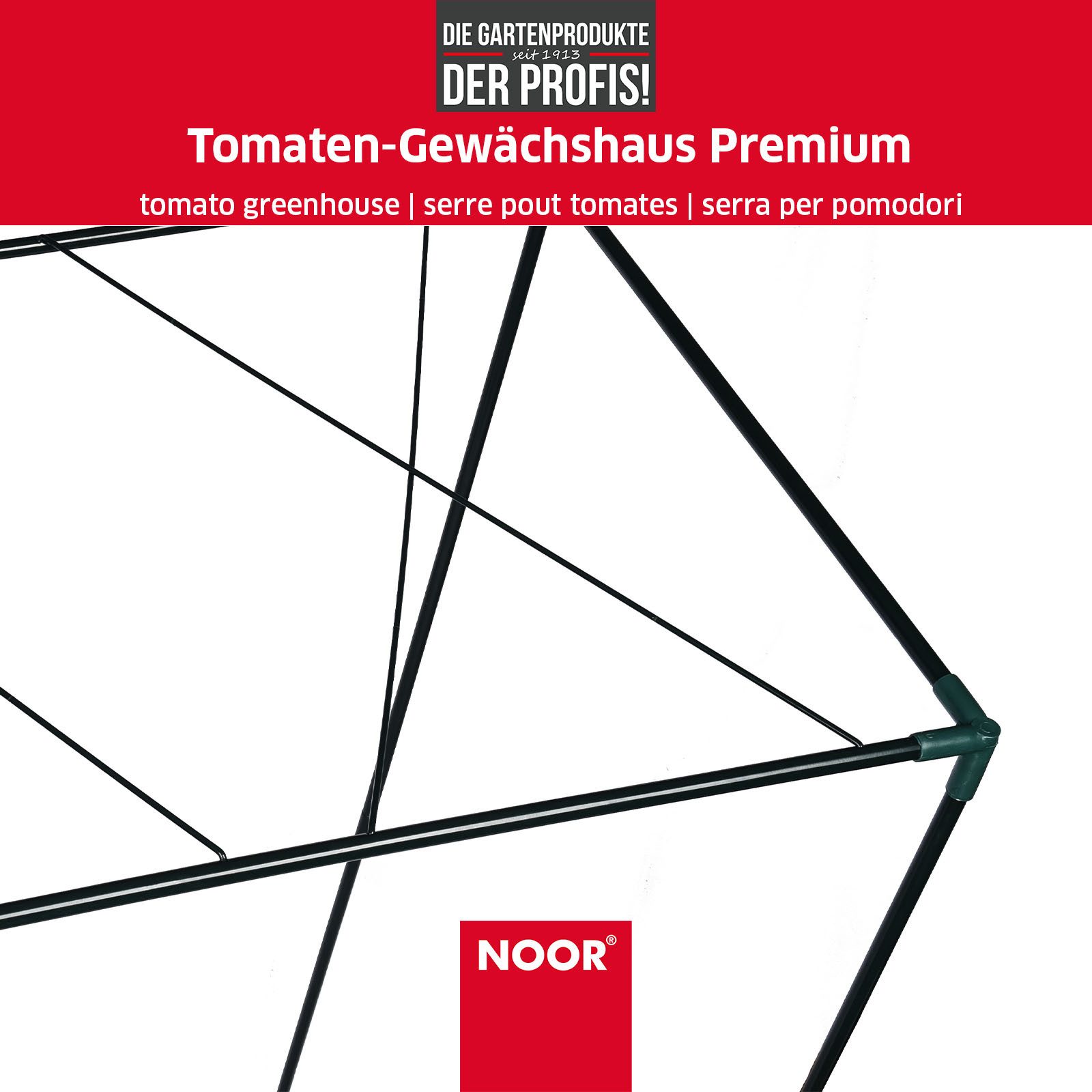 NOOR Tomatengewächshaus Premium mit Ers...