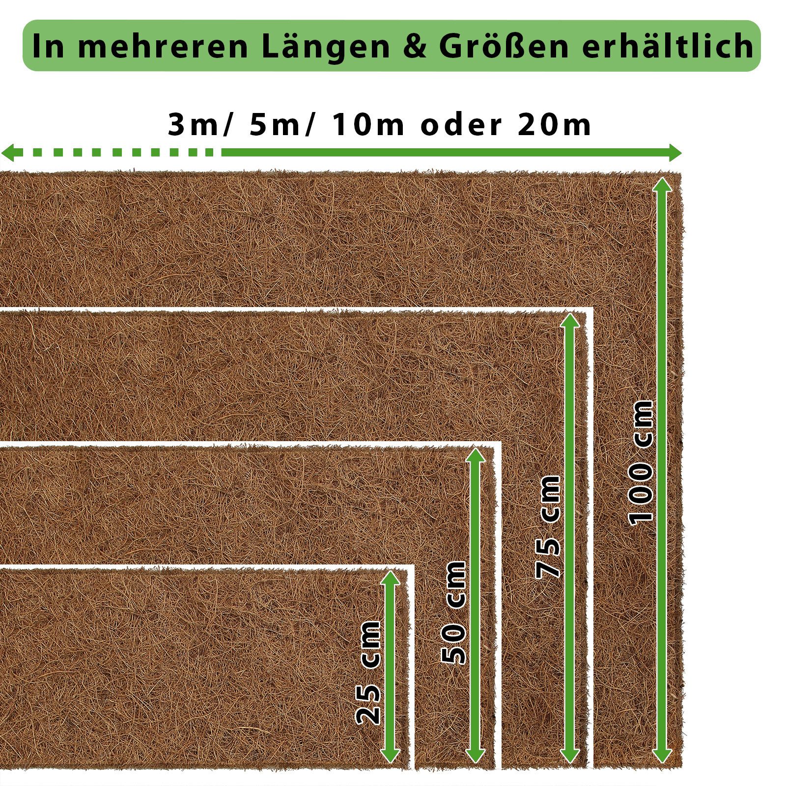 Montafox Kokosmatte Kokosmatte 100 % Biologisch – Bild 4 von 5
