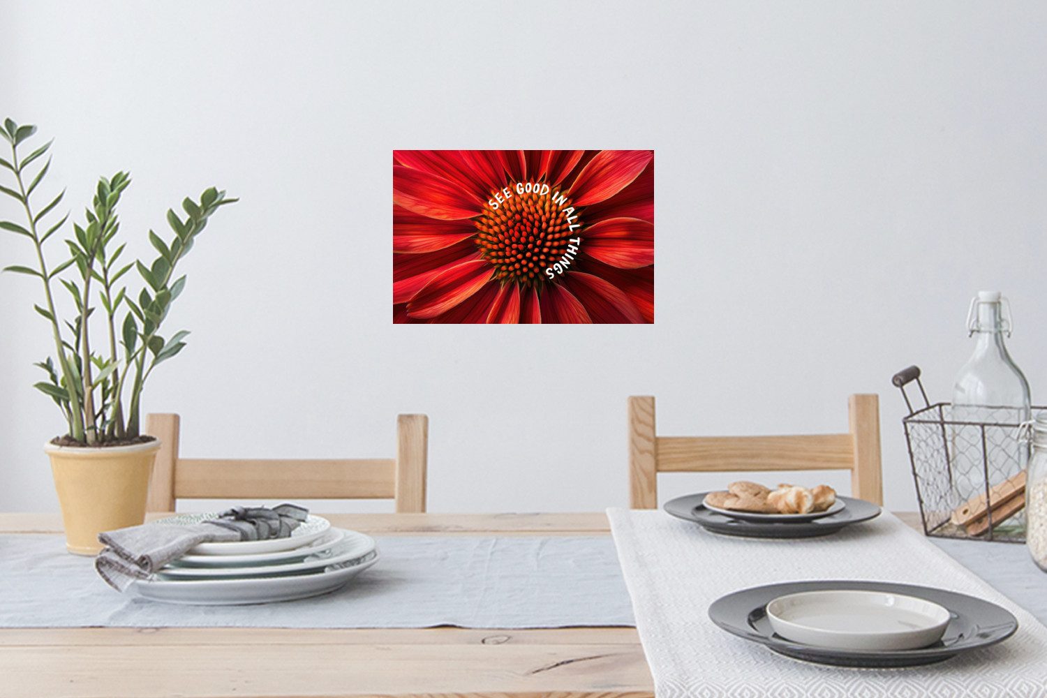MuchoWow Wandsticker Nahaufnahme - Blume - günstig online kaufen
