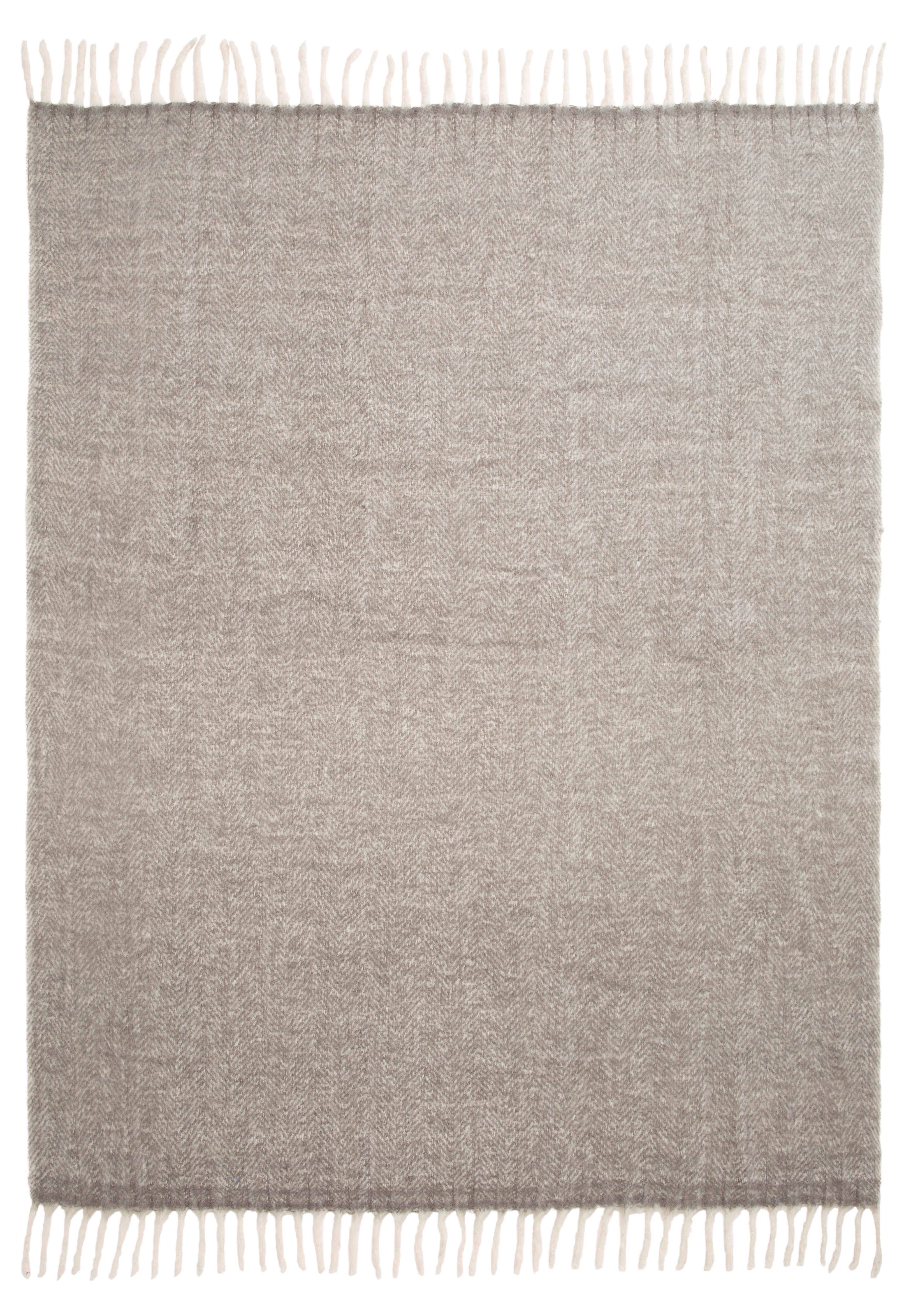 Wohndecke Lagan, Bruno Banani, Kuschelige Wohndecke mit Fransen, hochwertige Qualität, modern