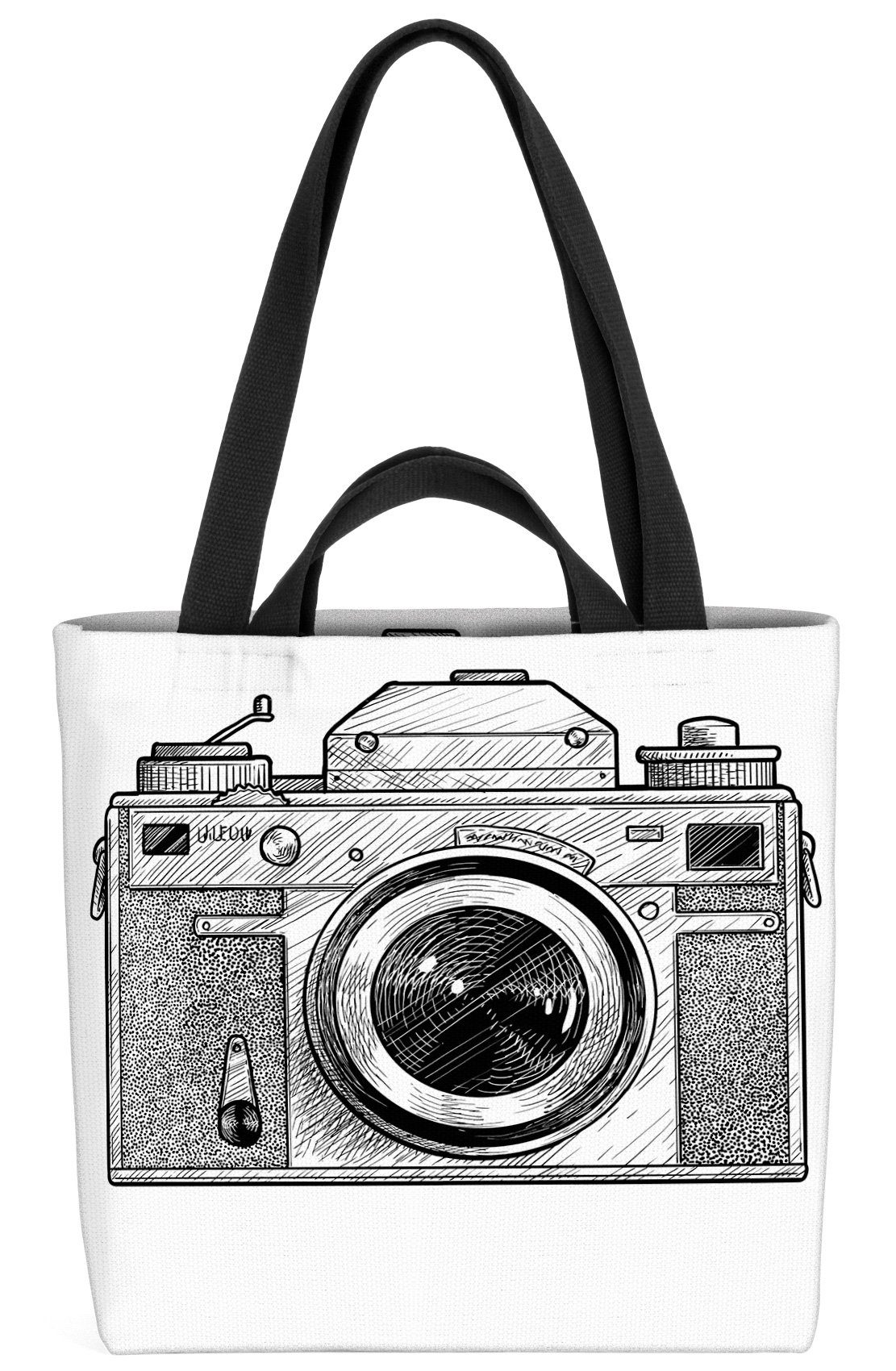 Henkeltasche Grafik spiegelreflexkam VOID Kamera Vintage (1-tlg), Retro spiegelreflex Reise Foto
