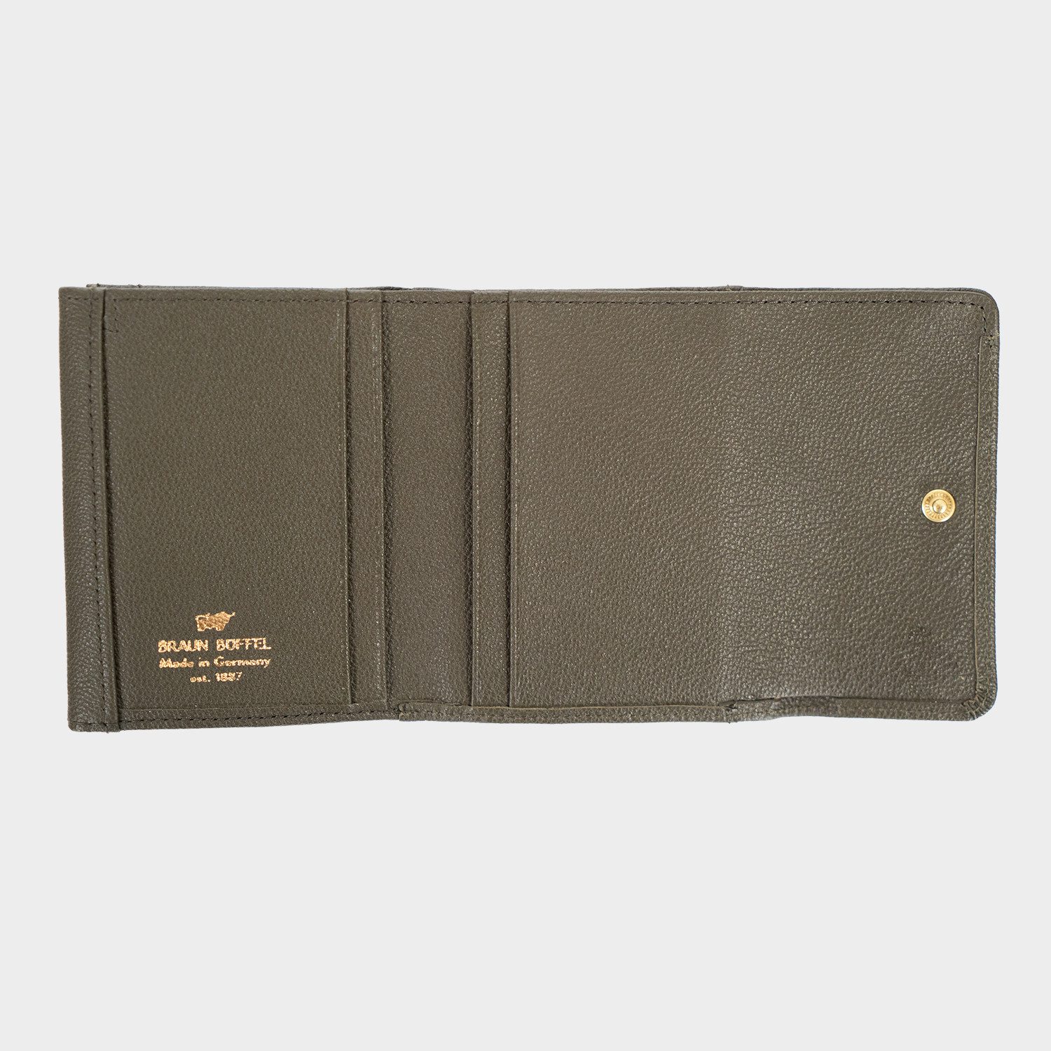 Braun Büffel Mini Geldbörse KAROLINE ICONIC Geldbörse S 5CS olive