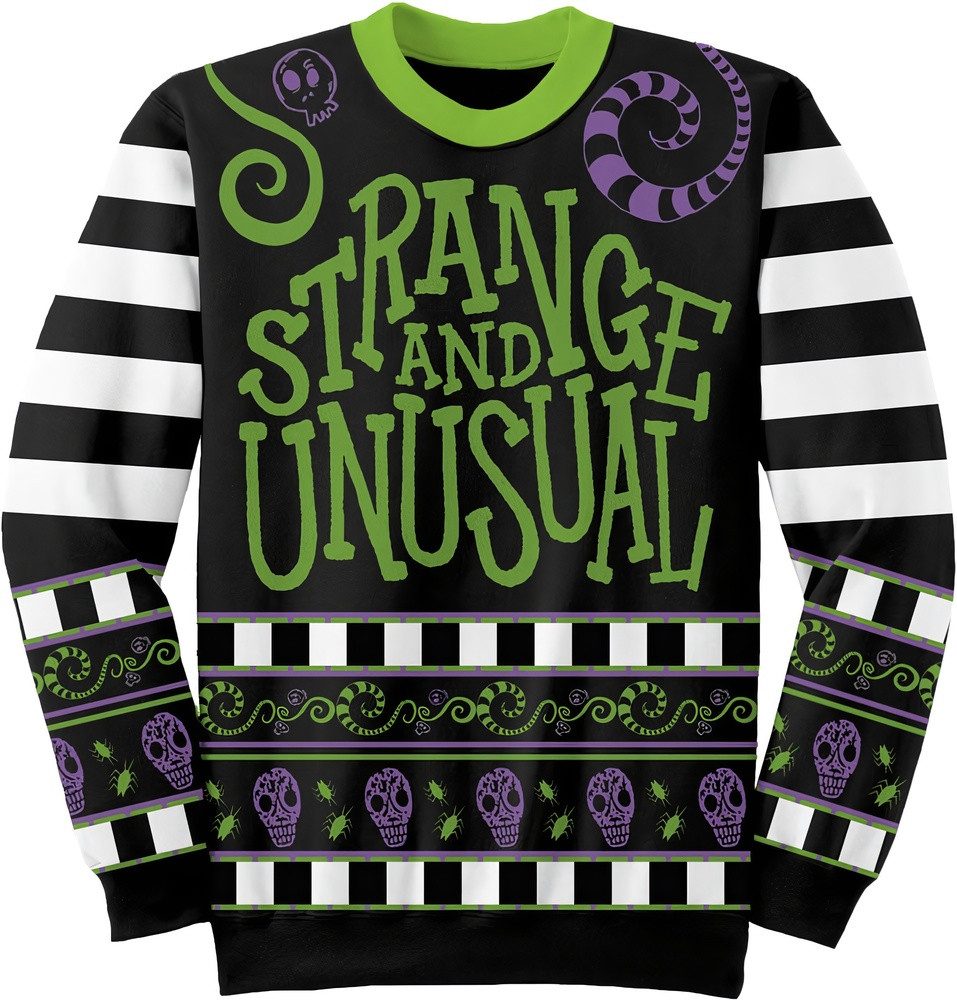 Beetlejuice Rundhalspullover Strange & Unusual Jumper