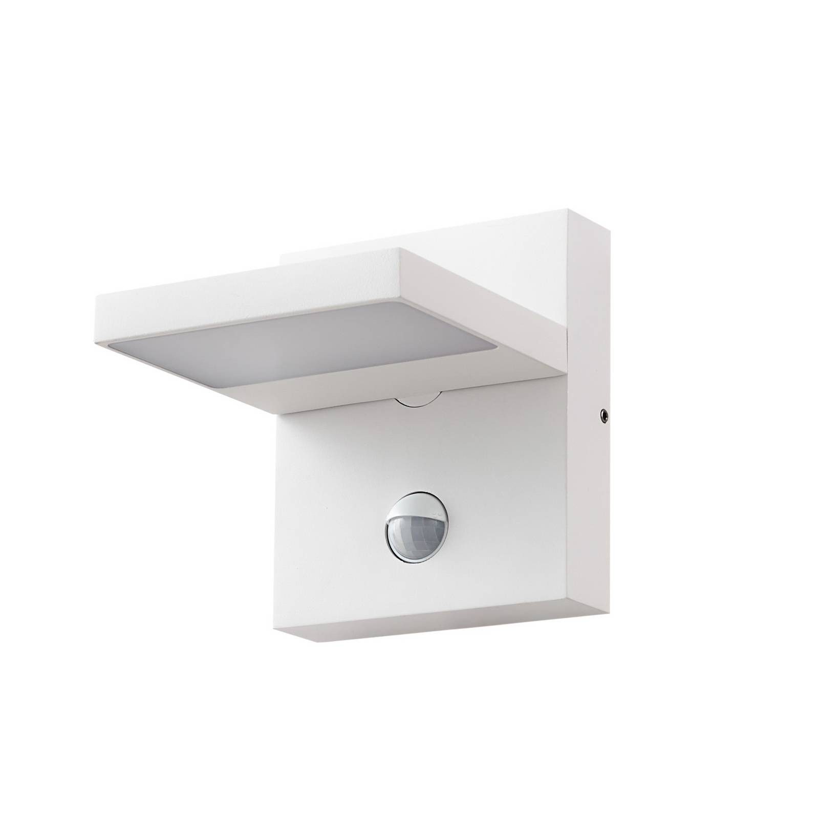 Lucande Außen-Wandleuchte Silvan, 1 x 12 W LED, warmweiß