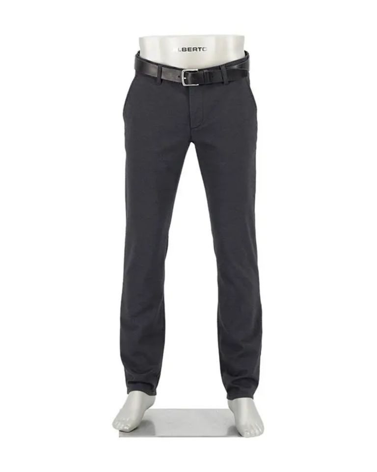 Chinohose - Hose - Stoffhose - Regular Fit Hose -   LOU - New Wool Look